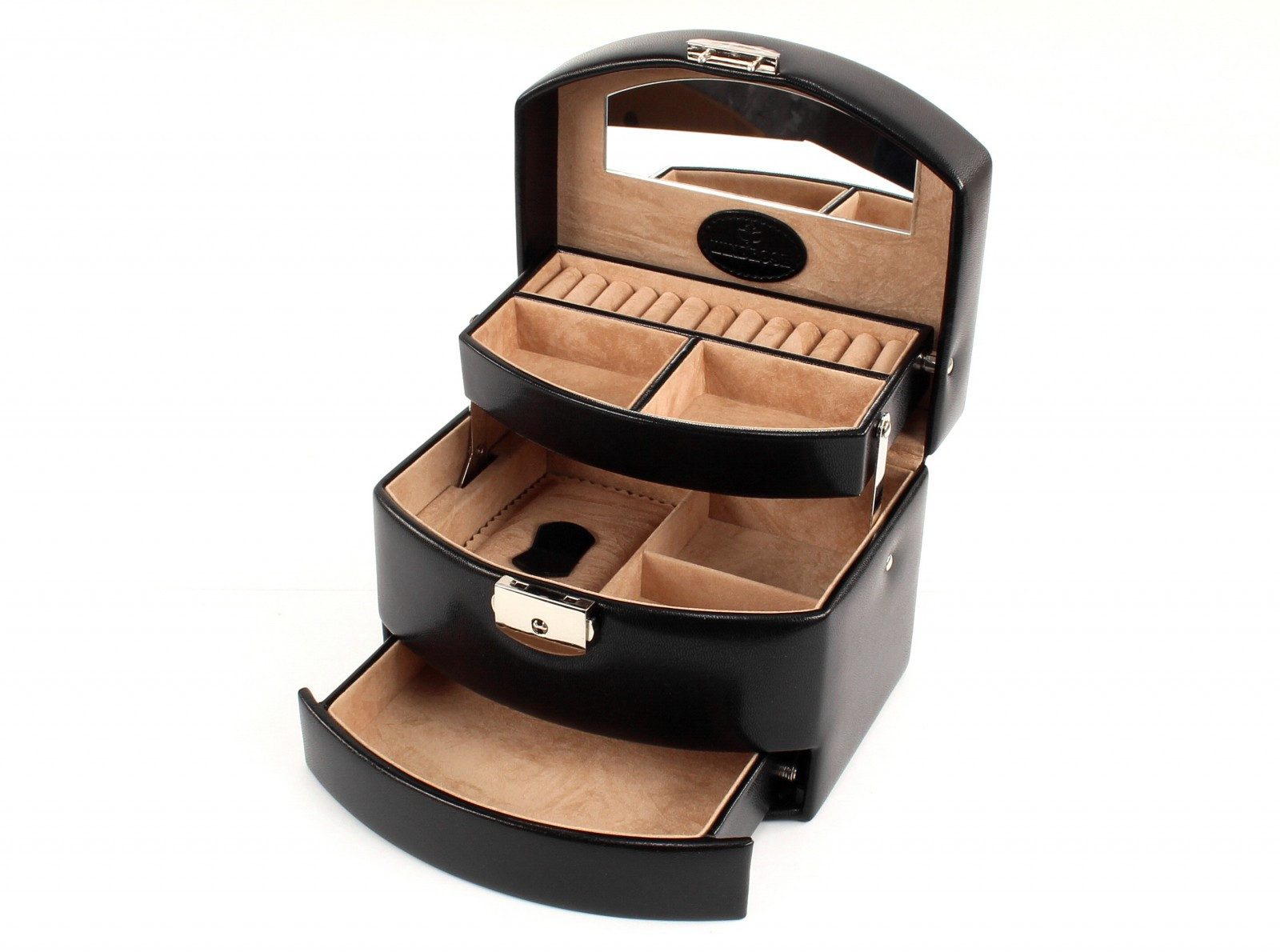 WINDROSE Schmuckkoffer Jewellery Box Automatic
