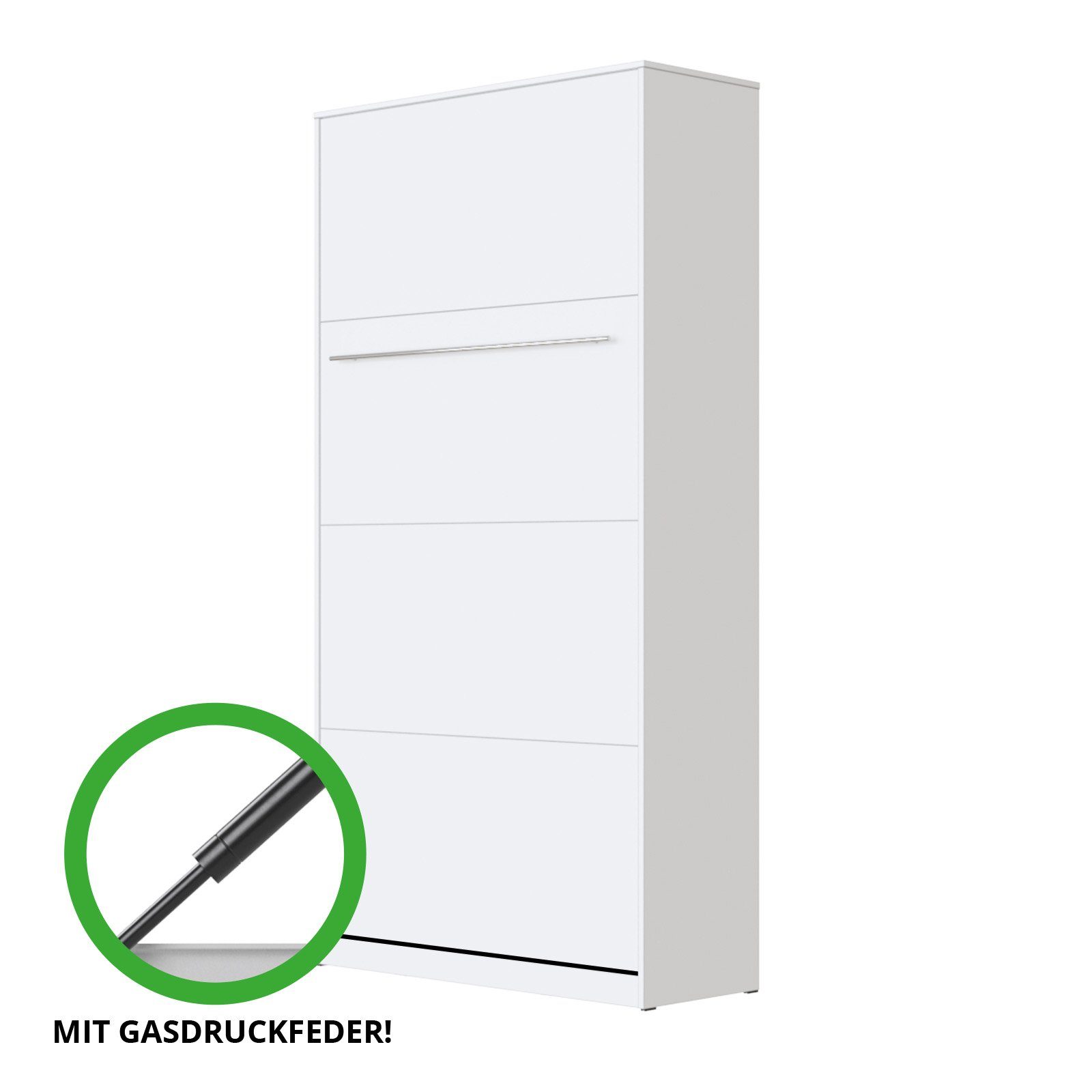 SMARTBett Schrankbett SMARTBett Standard 90x200 Vertikal/Hoch günstig online kaufen