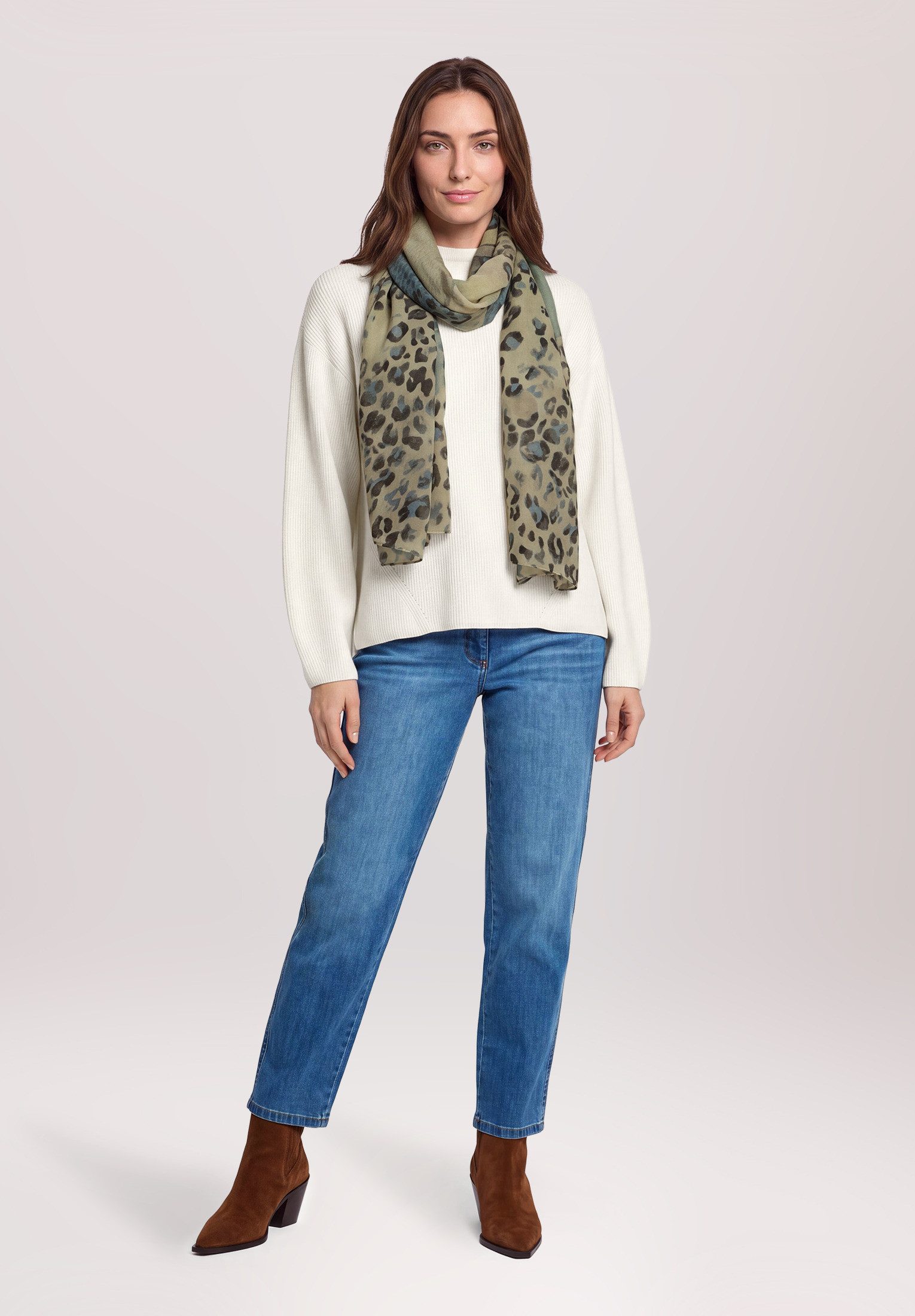 Betty Barclay Schal Damen mit Aufdruck
