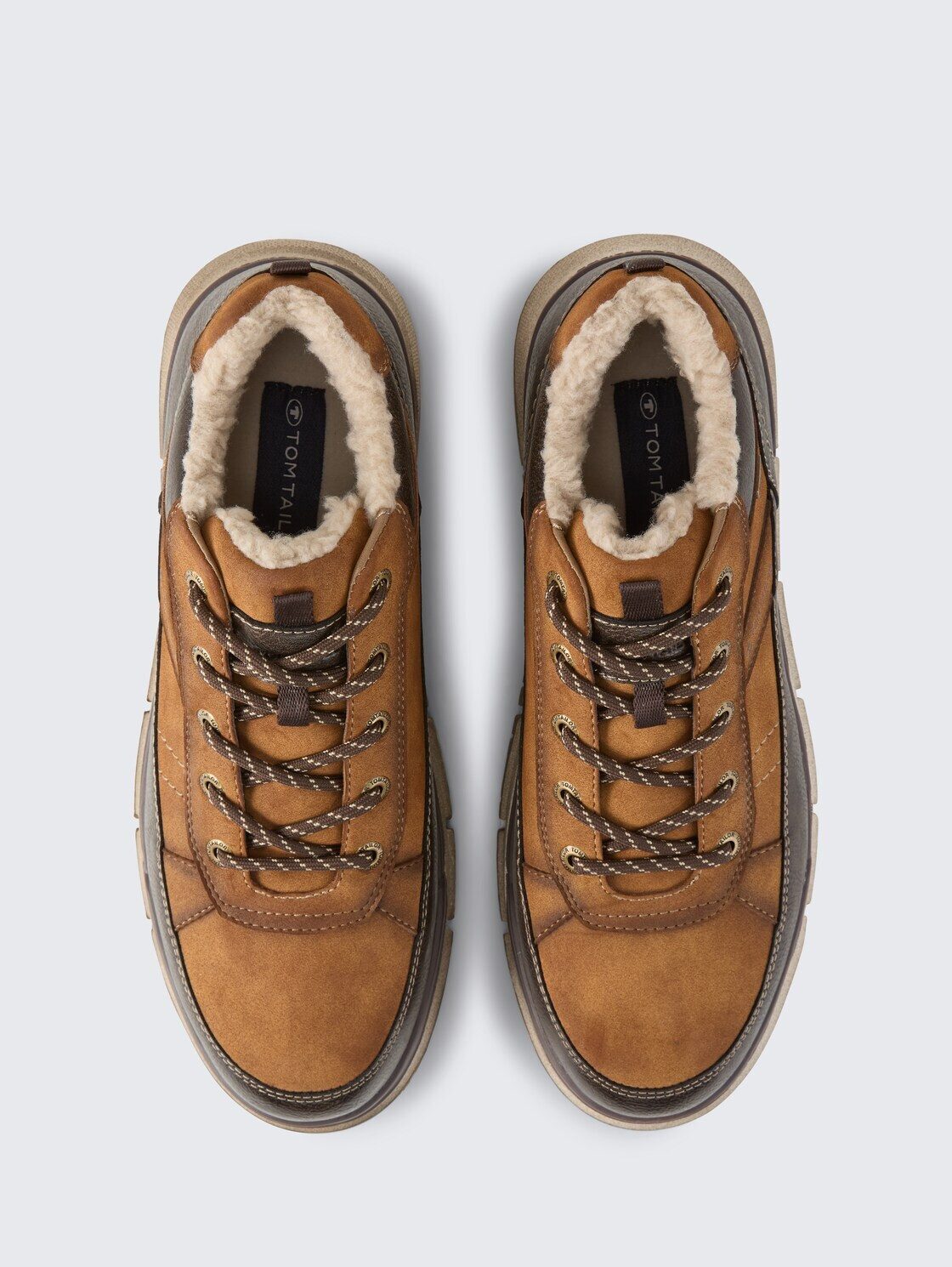 TOM TAILOR Shoes Licence Winterstiefel Wasserdichte Schnürschuhe