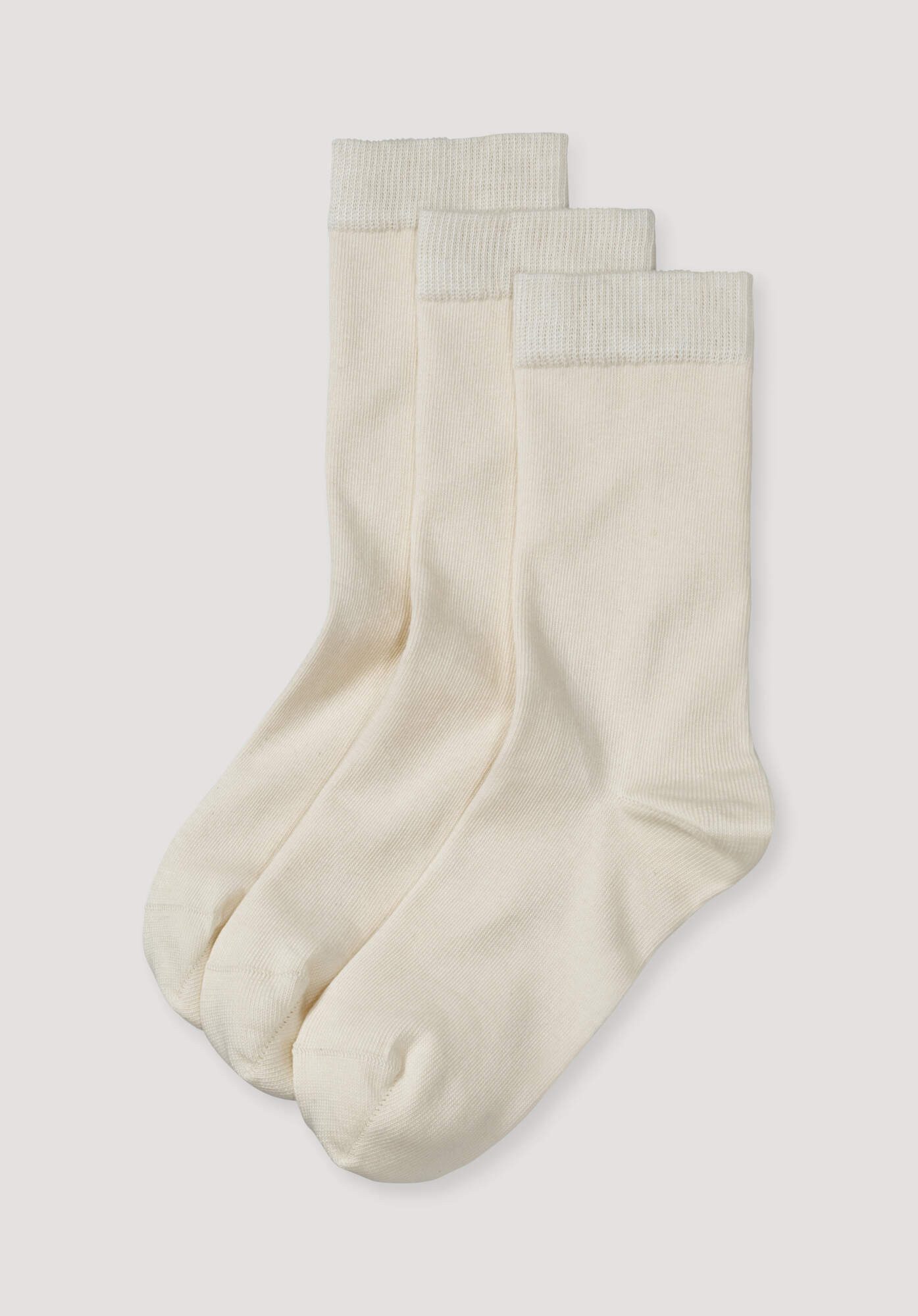Hessnatur Socken im 3er-Pack aus Bio-Baumwolle (1-Paar)