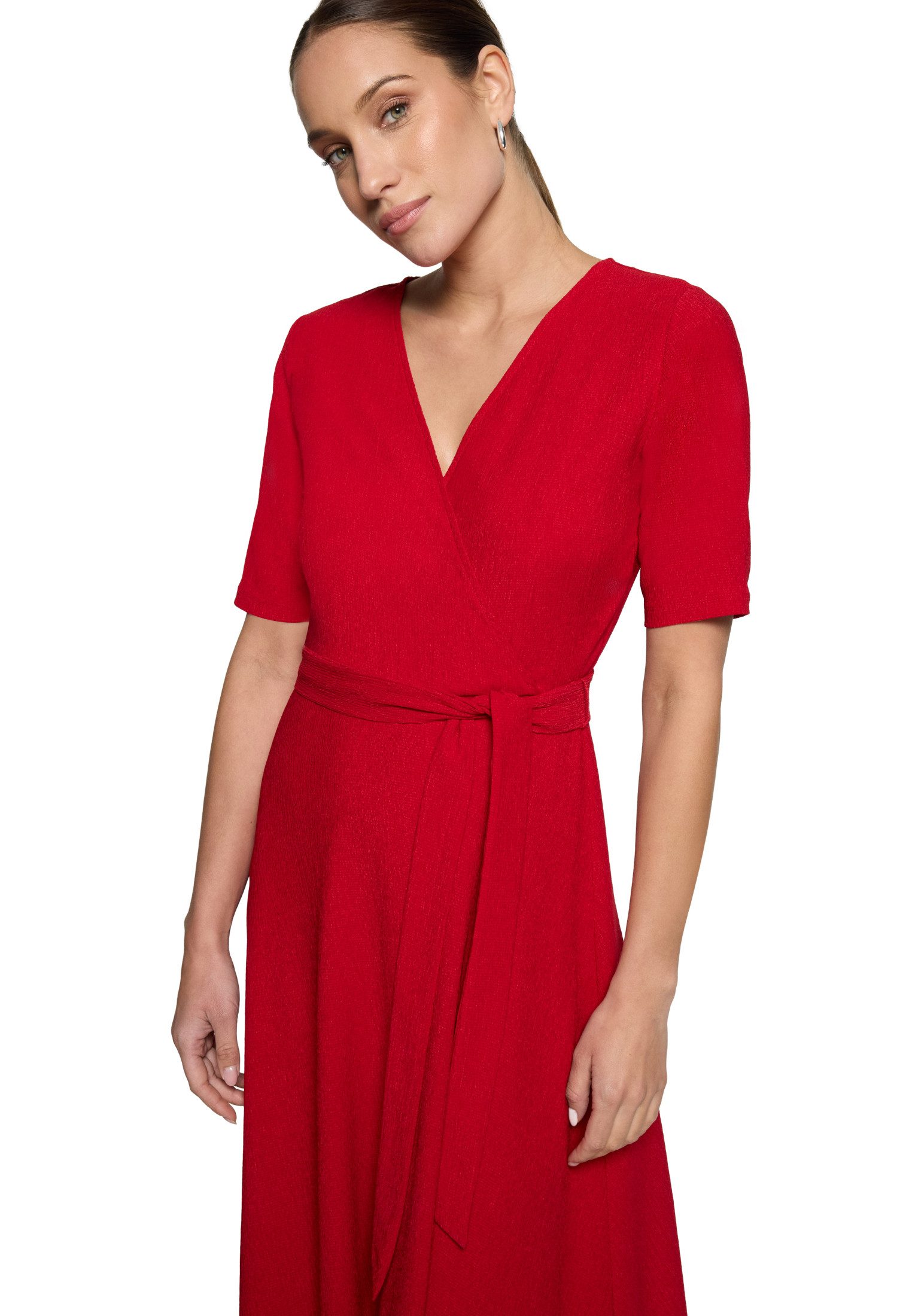 Zero Jerseykleid Damen mit Gürtel Material