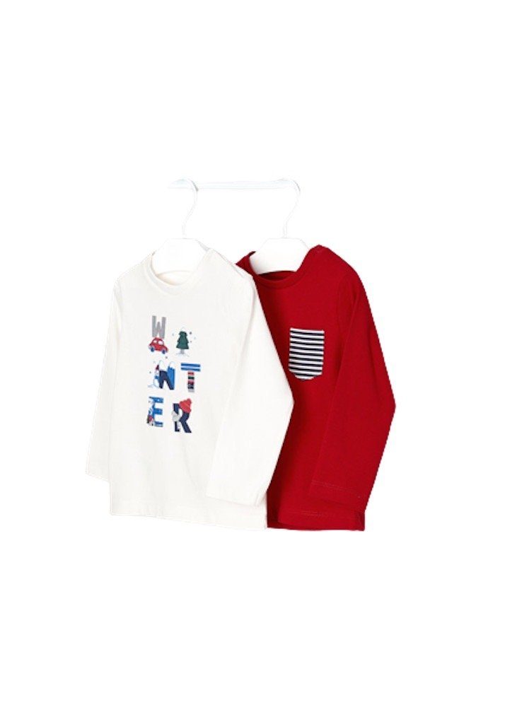Langarmshirt Mayoral Doppelpack Langarmshirts Winter (200257)