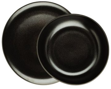 Rosenthal Tafelservice Junto Slate Grey Tafelset Set4, Steinzeug