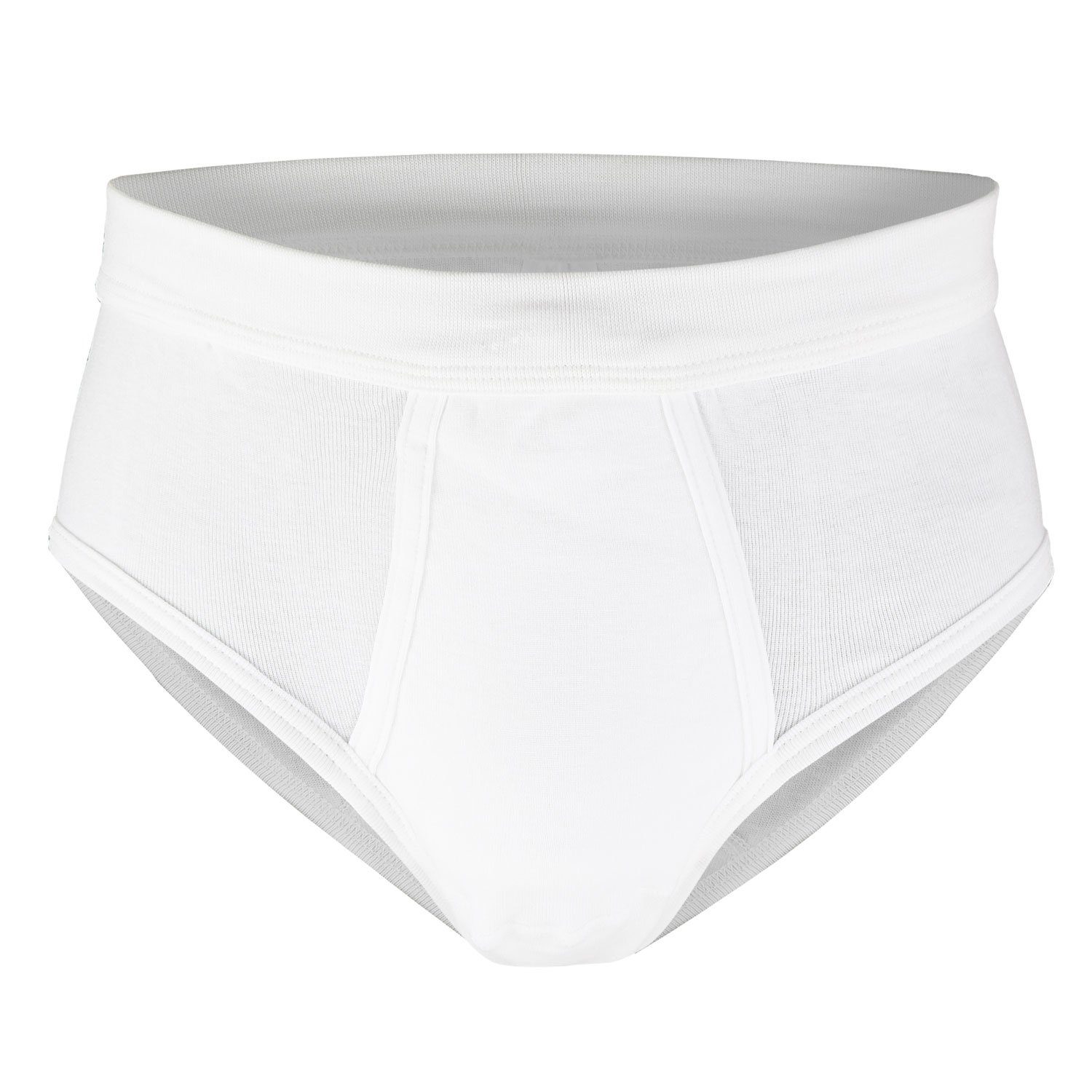 GÖTZBURG Slip (4-St) klassische Feinripp Herren Slips mit Eingriff im 4er P günstig online kaufen