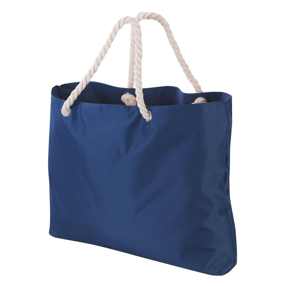 elasto Tragetasche Strandtasche "Miami Beach" groß blau günstig online kaufen
