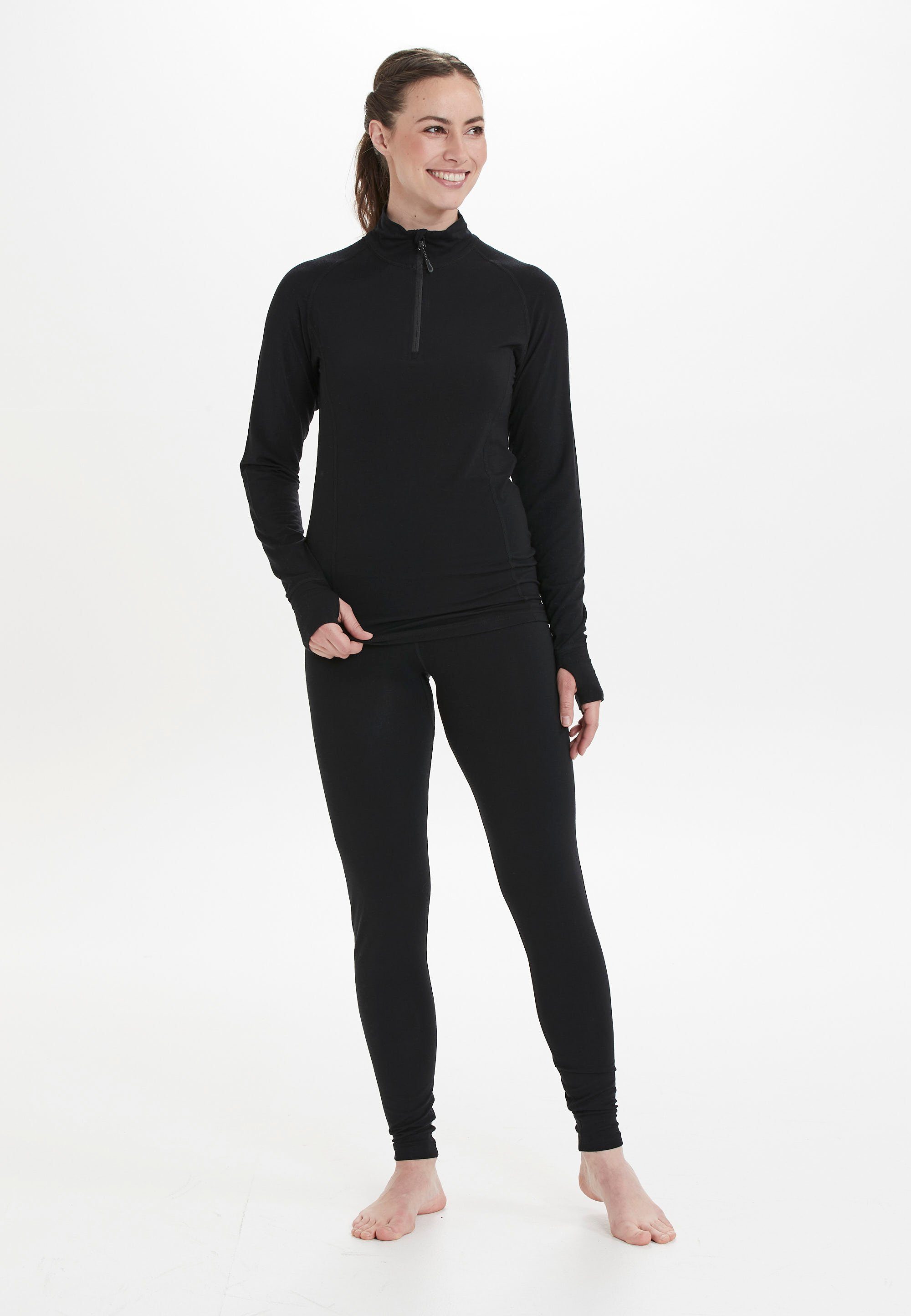 WHISTLER Funktionsshirt Athene (1-tlg) mit Daumenlöchern