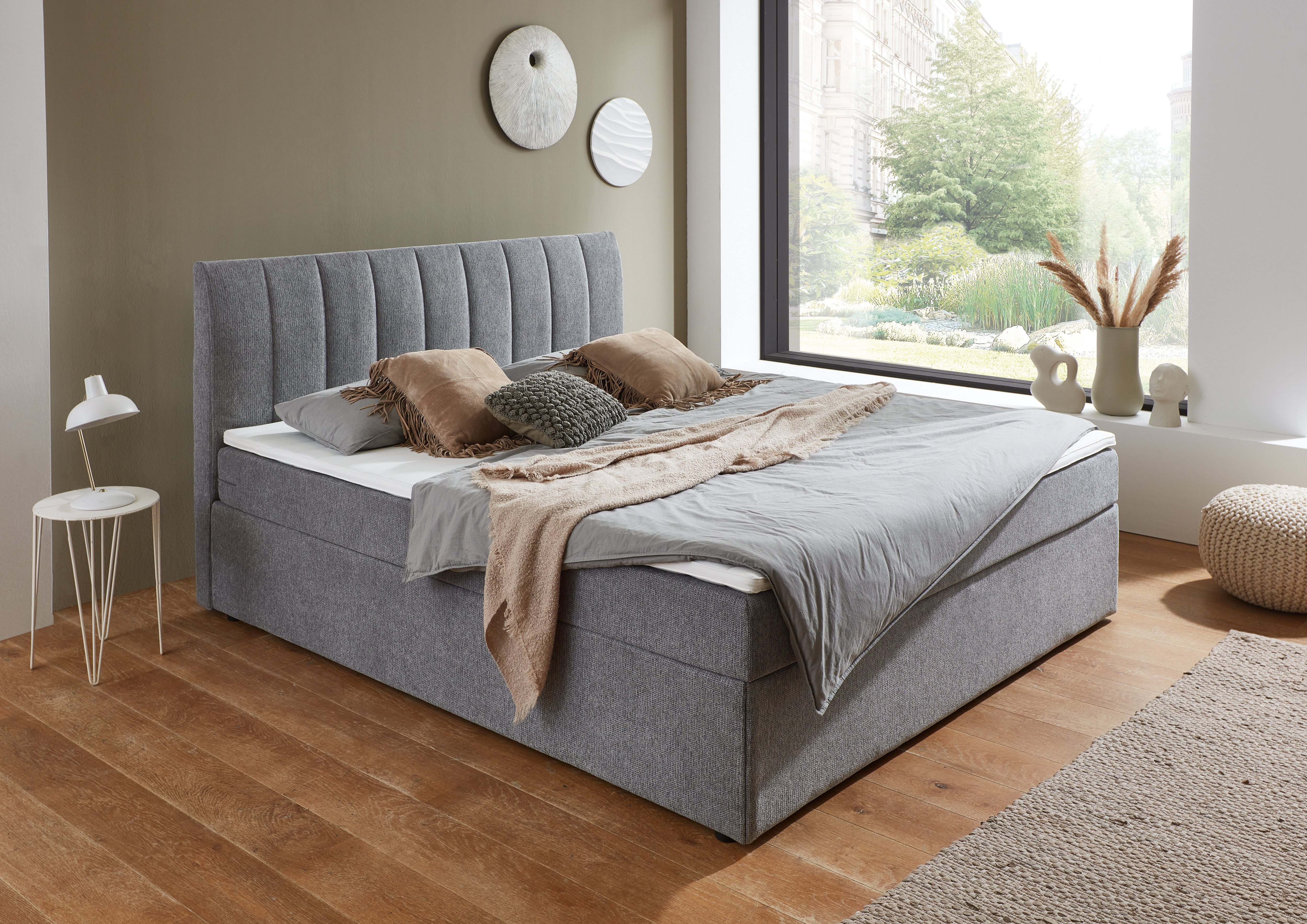 ATLANTIC home collection Boxbett Alva, wahlweise mit Matratze, wahlweise mit Matratze und Topper