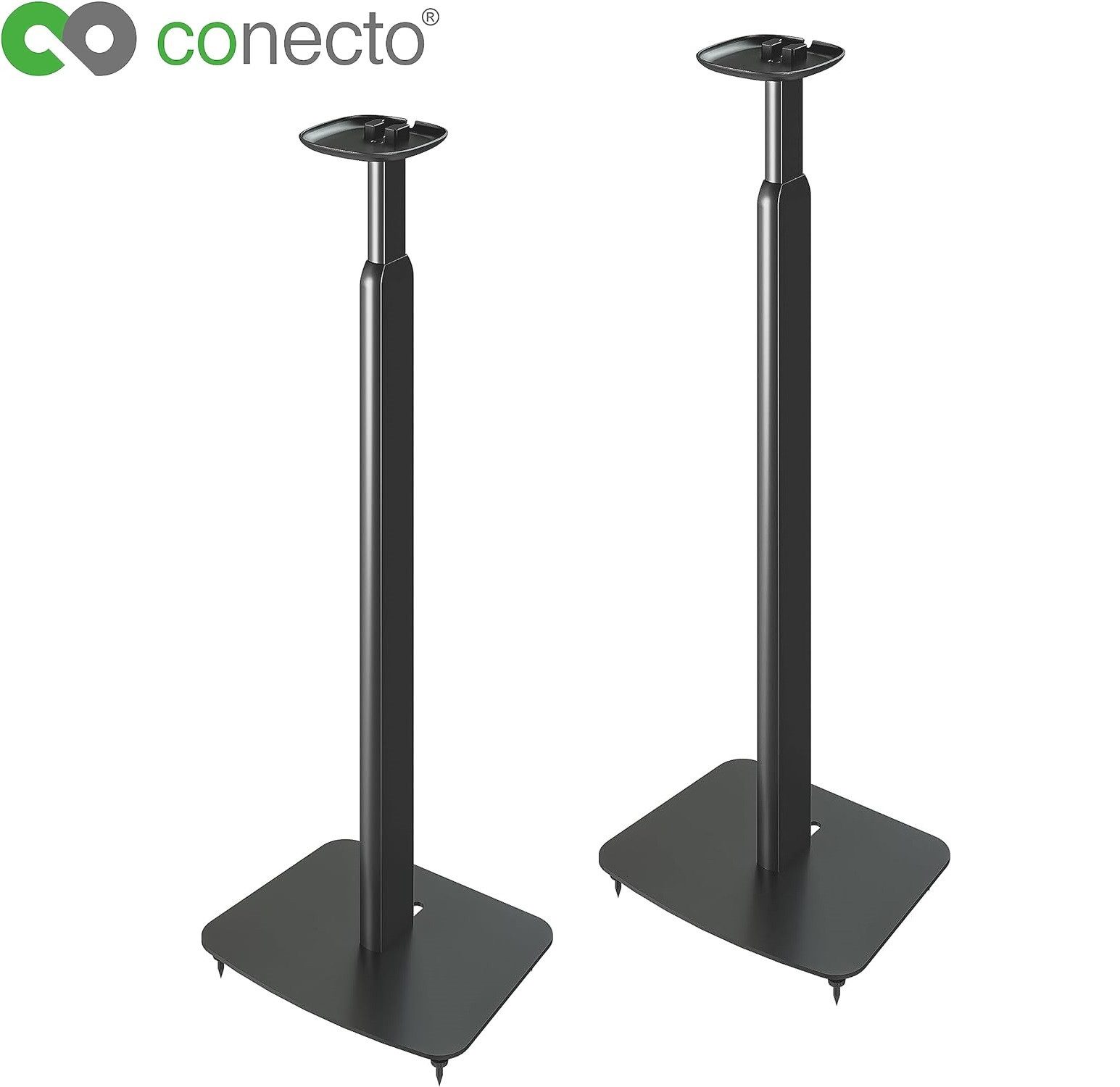 conecto Lautsprecher-Wandhalterung conecto höhenverstellbarer Lautsprecherständer für SONOS ONE® und