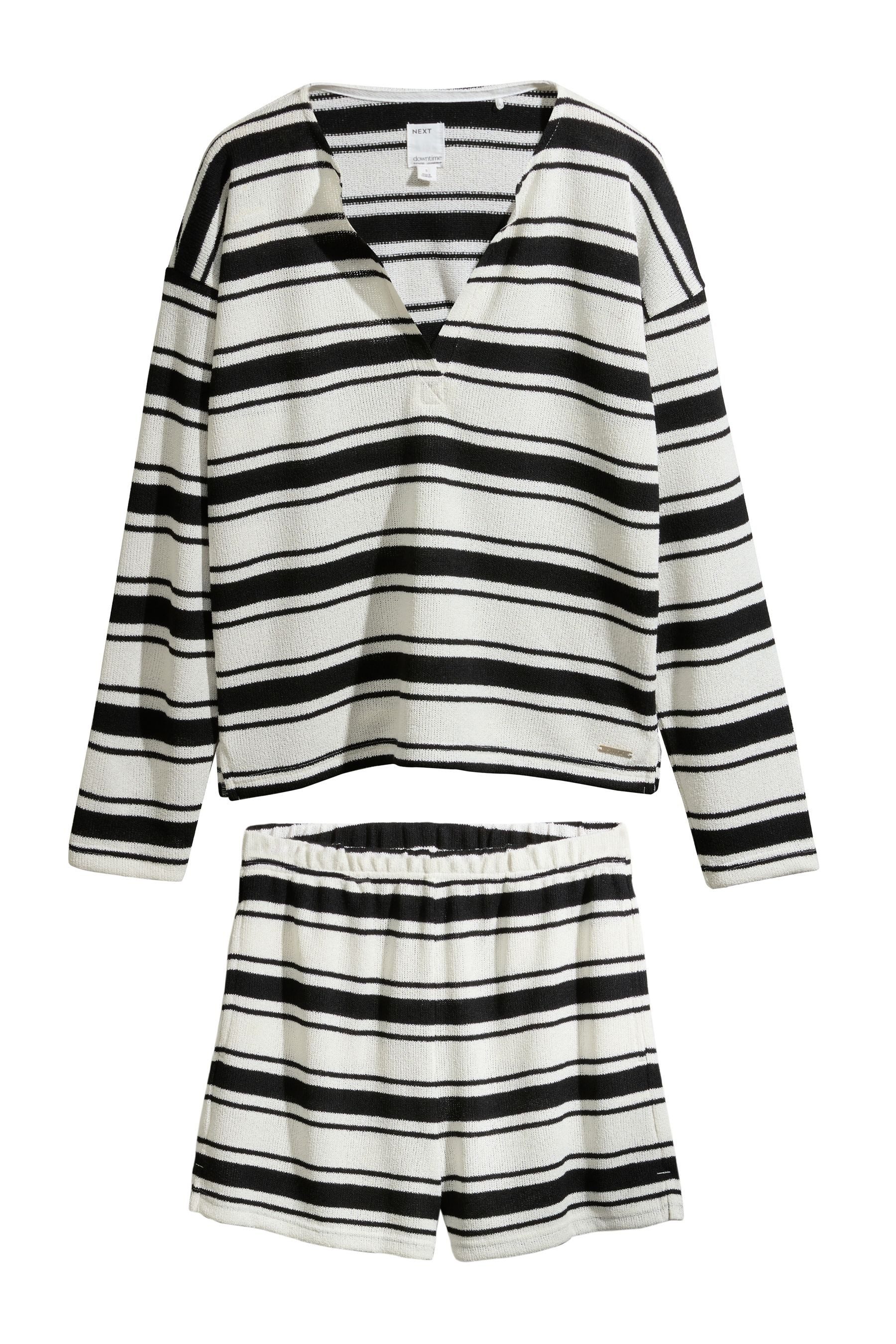 Next Top & Hose Kurzes Loungewear-Set (2-tlg)