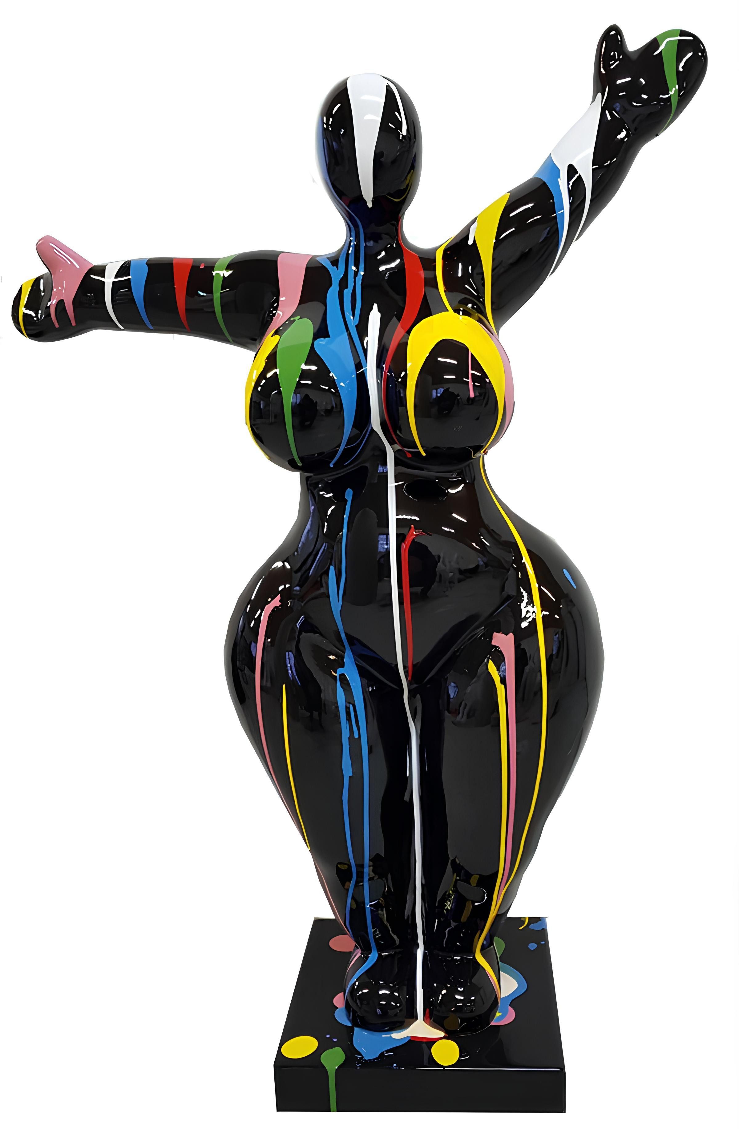 Skulptur Abstrakte Dekofigur aus hochwertigem Material in zeitlosem Design