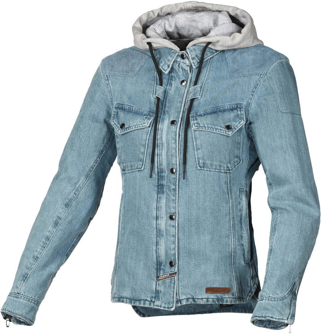 Macna Motorradjacke Inland Damen Motorrad Textiljacke Atmungsaktiv protektoren reflektierende reißverschluss