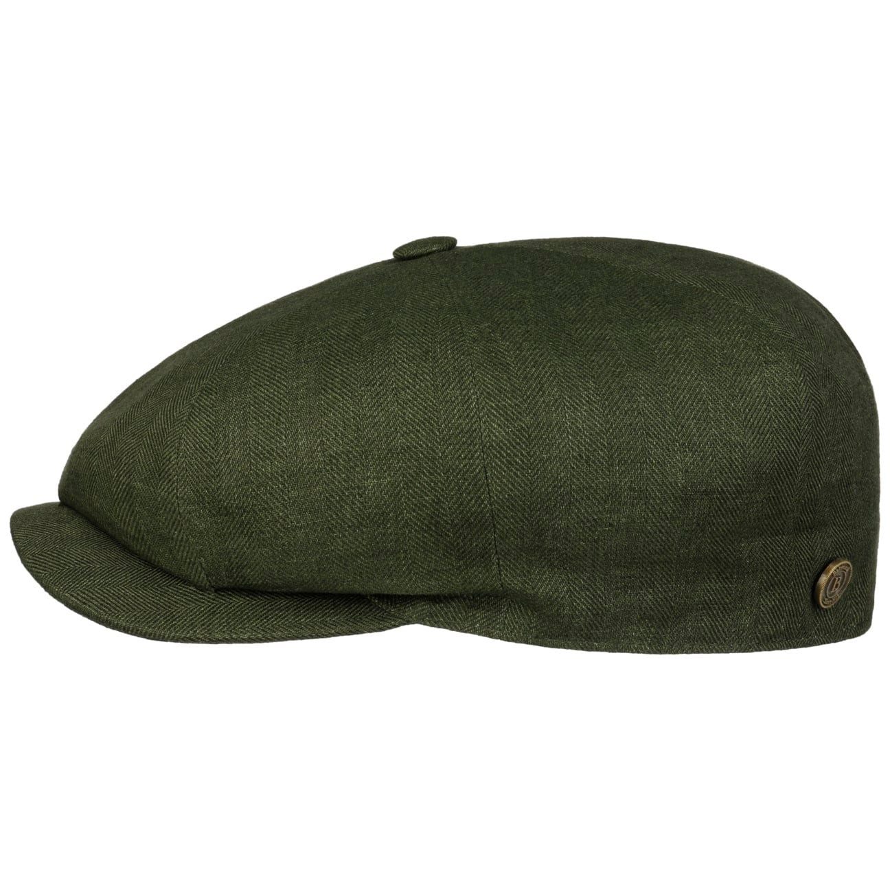 Balmoral Flat Cap (1-St) Schirmmütze mit Schirm, Made in the EU
