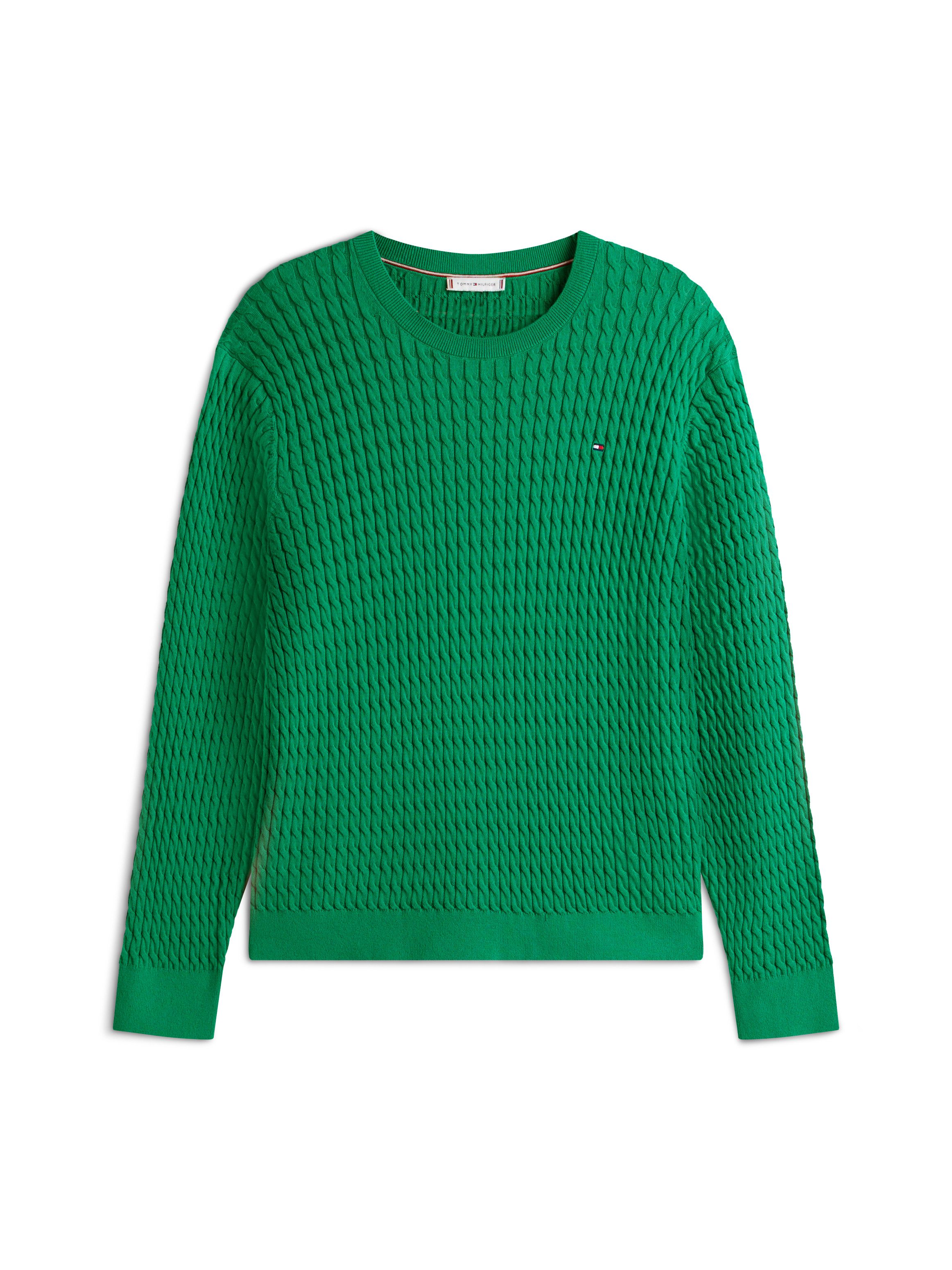 Rundhalspullover CRV CO CABLE FINE GG CNK SWEATER