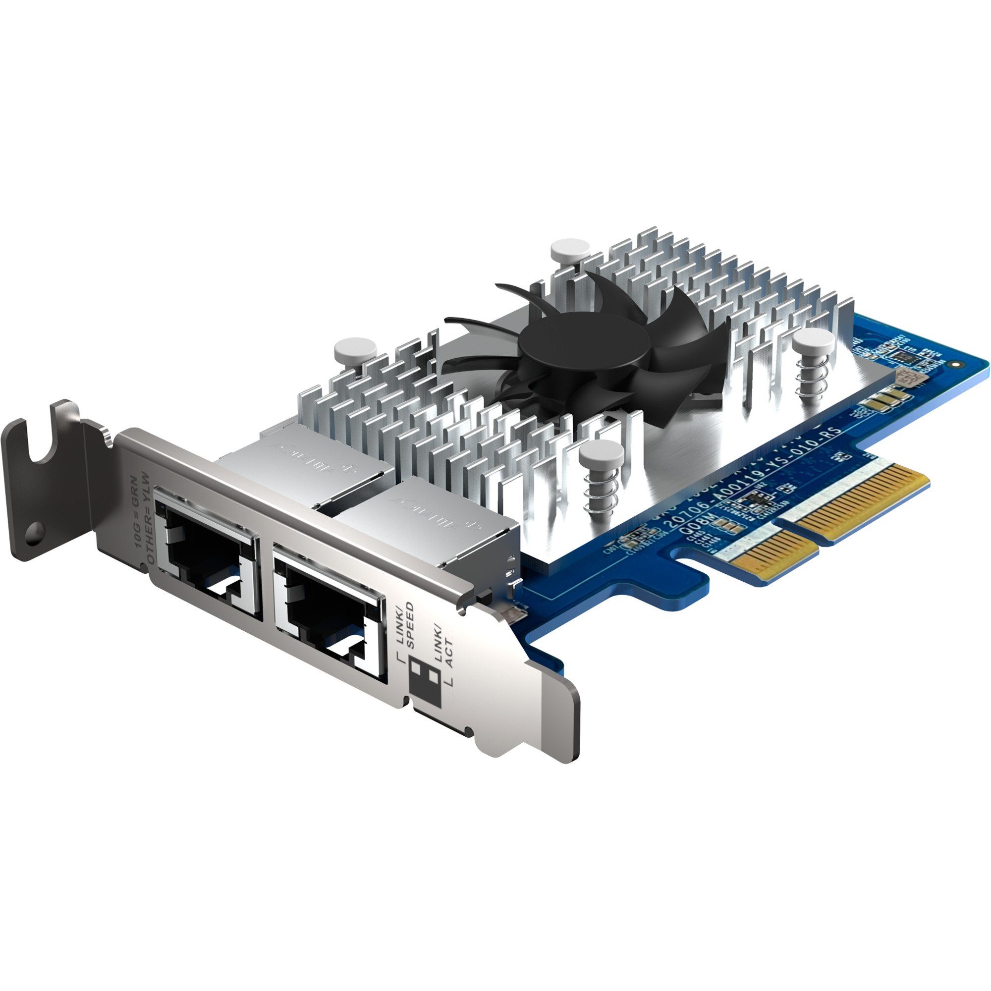 QNAP QNAP QXG-10G2T-X710, LAN-Adapter Netzwerk-Adapter