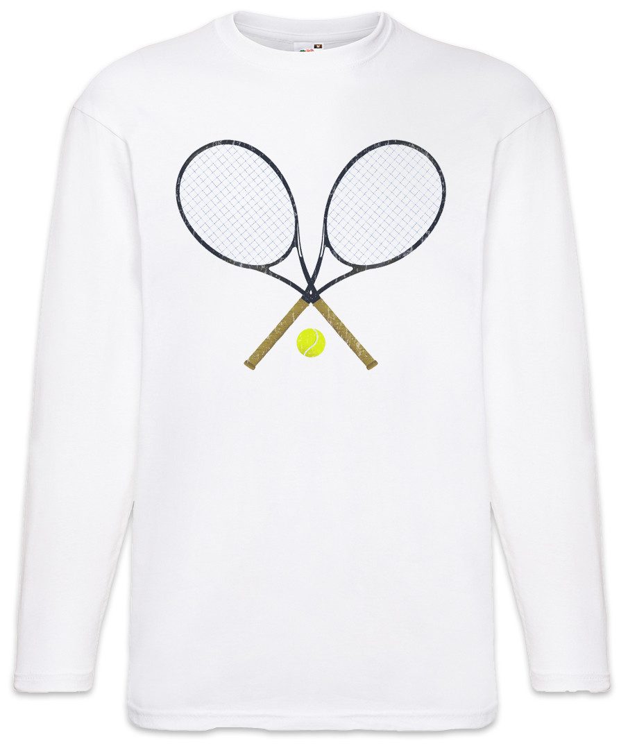 Langarmshirt Tennis Rackets Langarm T-Shirt Player Passion Love Addiction