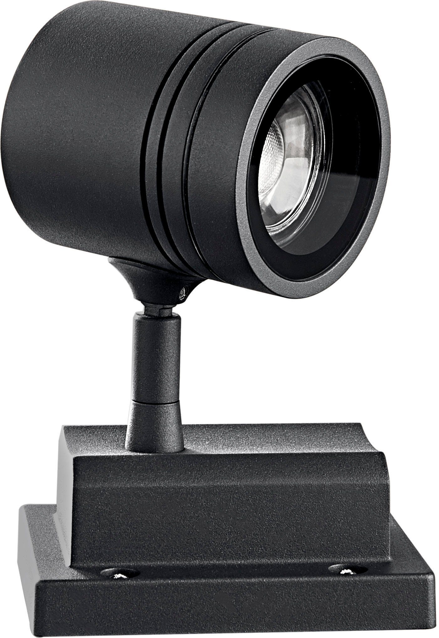 HEITRONIC Außen-Wandleuchte Borneo, ohne Leuchtmittel, Wandlampe für innen und außen