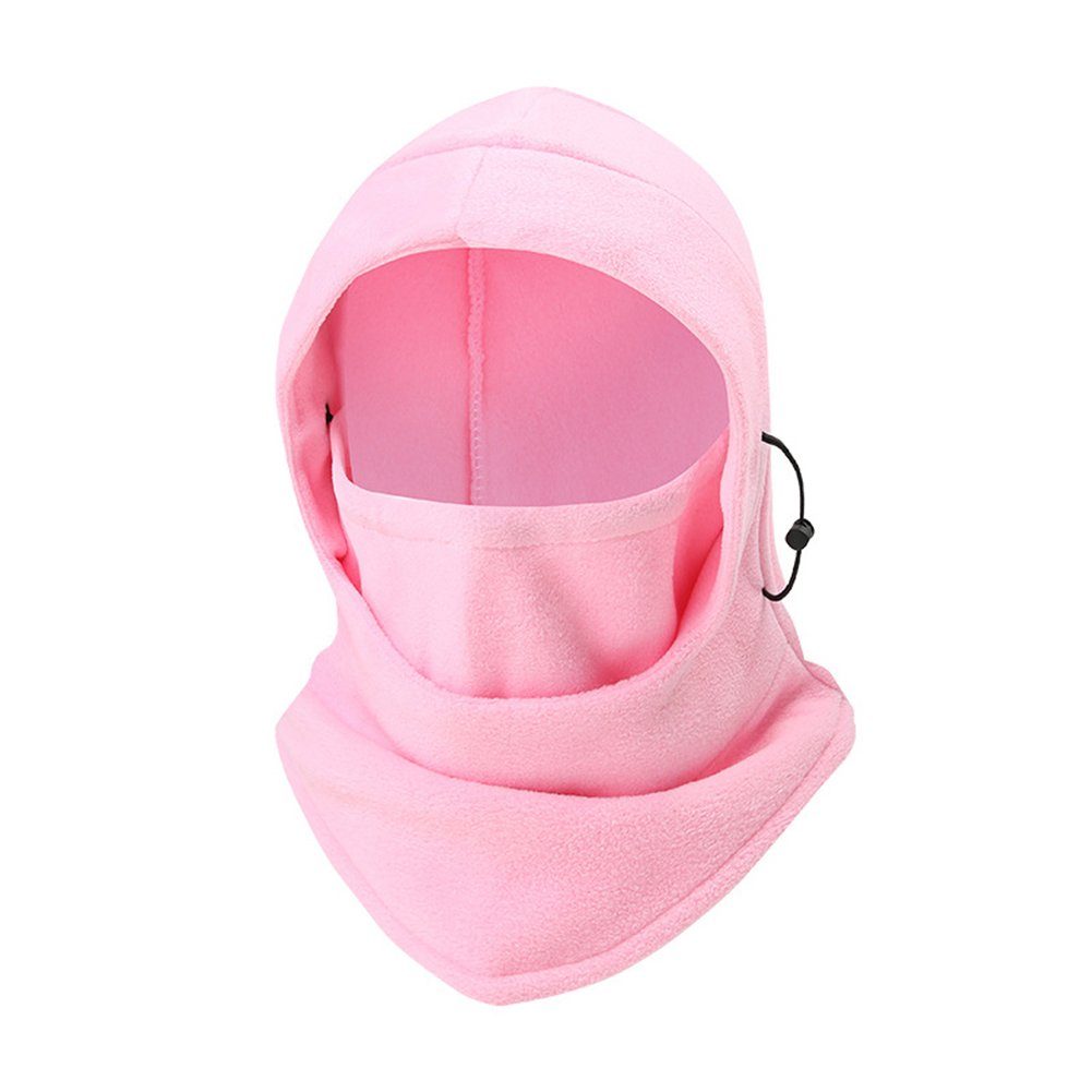 rosa Outdoor-Radsport-Kopfbedeckung, Outdoor-Gesichtsabdeckung Blusmart Skimütze Unisex,