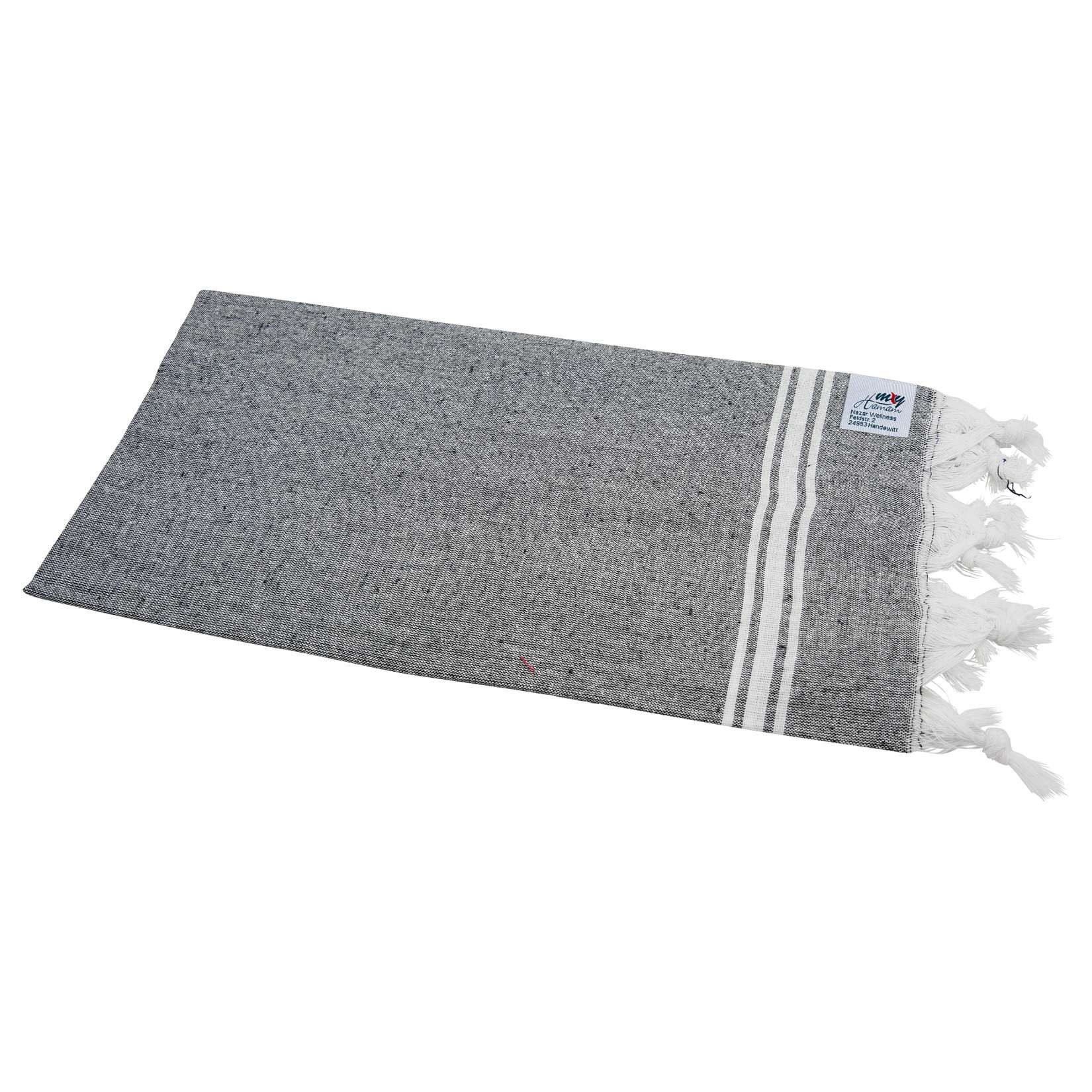 my Hamam Полотенца для хамама Pestemal Hamamtuch Saunatuch, "Bahar" viele Farben, Baumwolle, Polyester (1-St), Sauna Handtuch, kompakt u. leicht