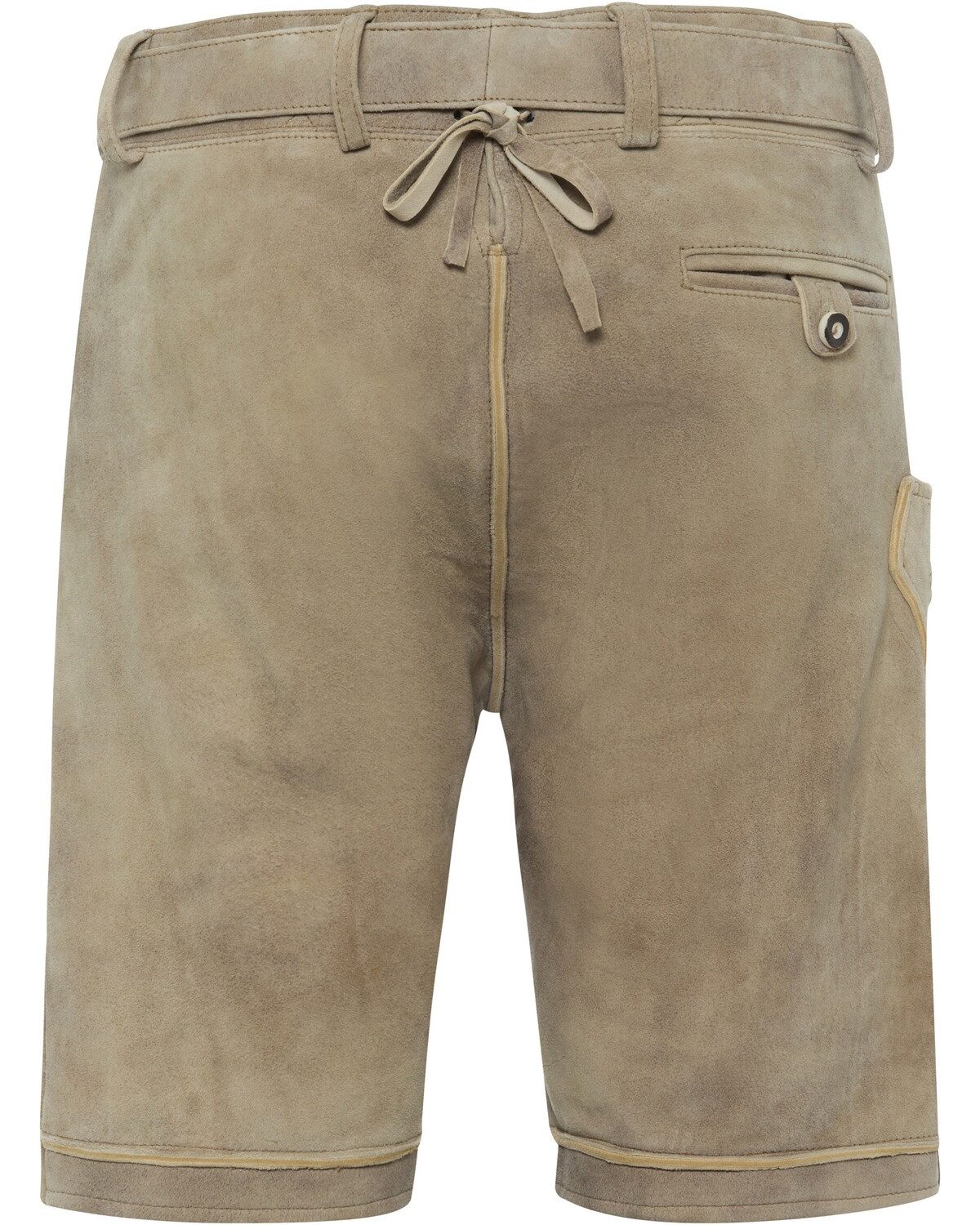 Almsach Trachtenlederhose Kurze Lederhose mit Gürtel günstig online kaufen