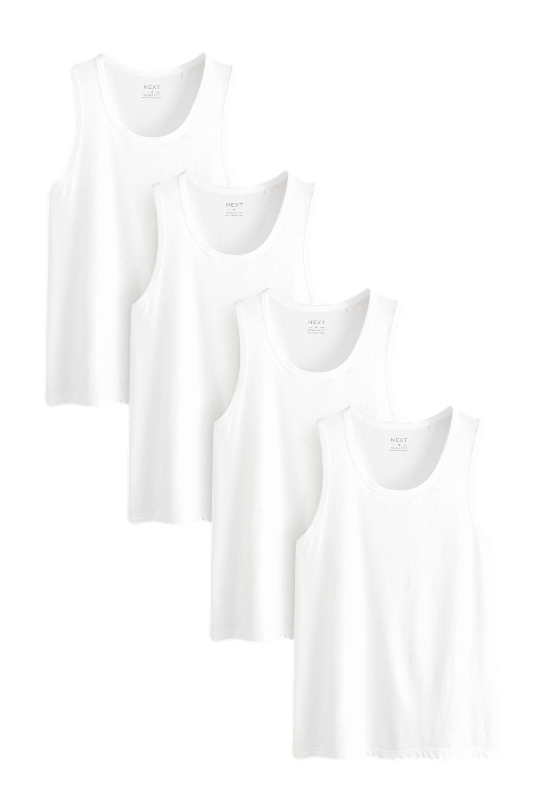 Next Unterhemd Unterhemden, 4er-Pack (4-St) günstig online kaufen