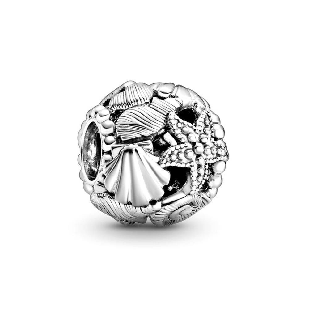 Charm-Einhänger Openwork Starfish, Shells & Hearts Charm