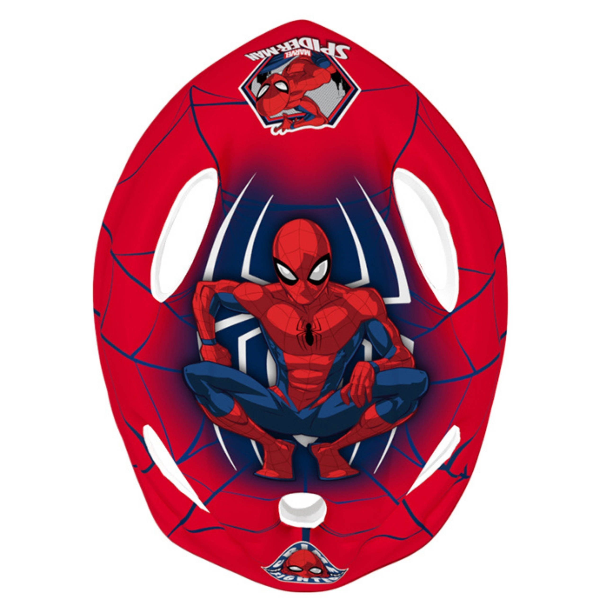 MARVEL Fahrradhelm MARVEL Spider-Man Kinderfahrradhelm Jungen verstellbar 52–56 cm