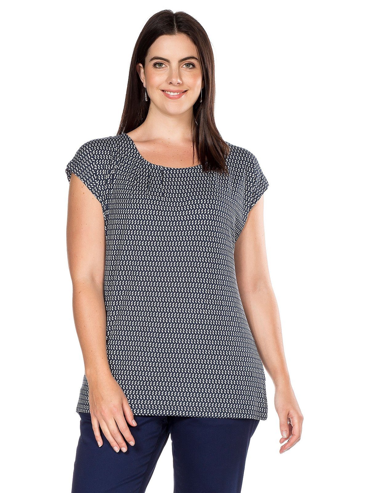 Rundhalsshirt Große Größen