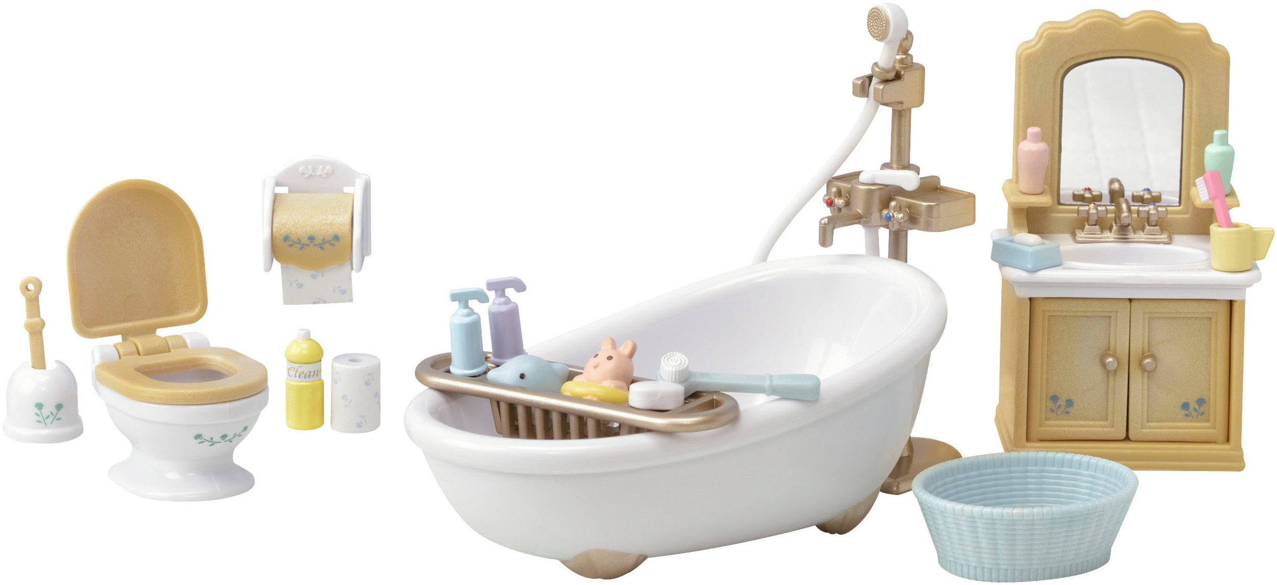 Sylvanian Families Spielwelt Badezimmer im Landhausstil (5286) günstig online kaufen