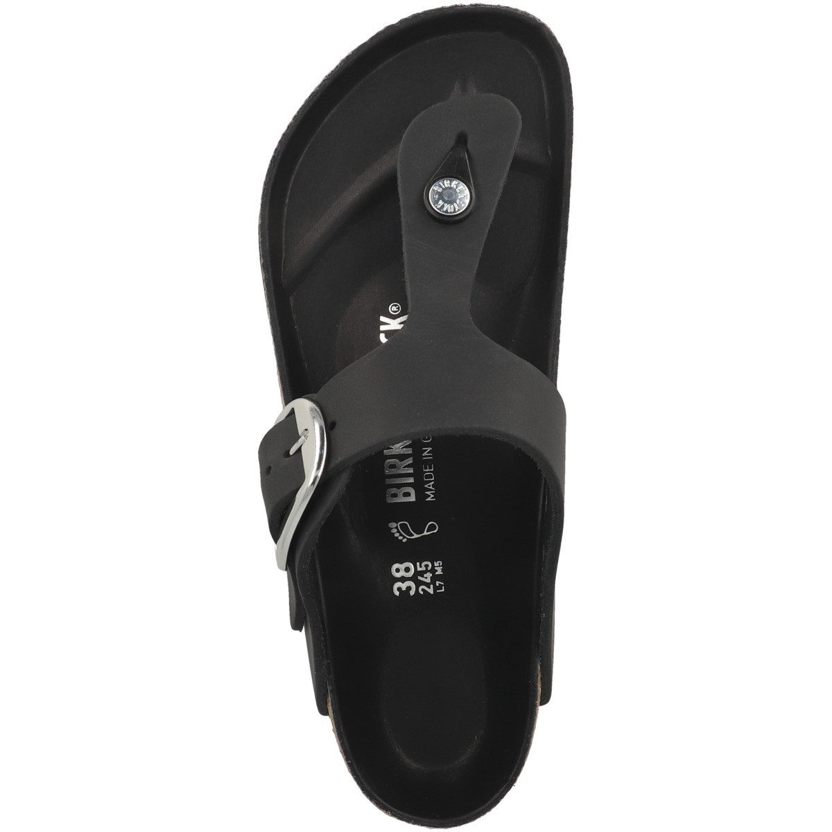 Birkenstock Gizeh Big Buckle geöltes Naturleder Damen Sandale Sandaletten, günstig online kaufen