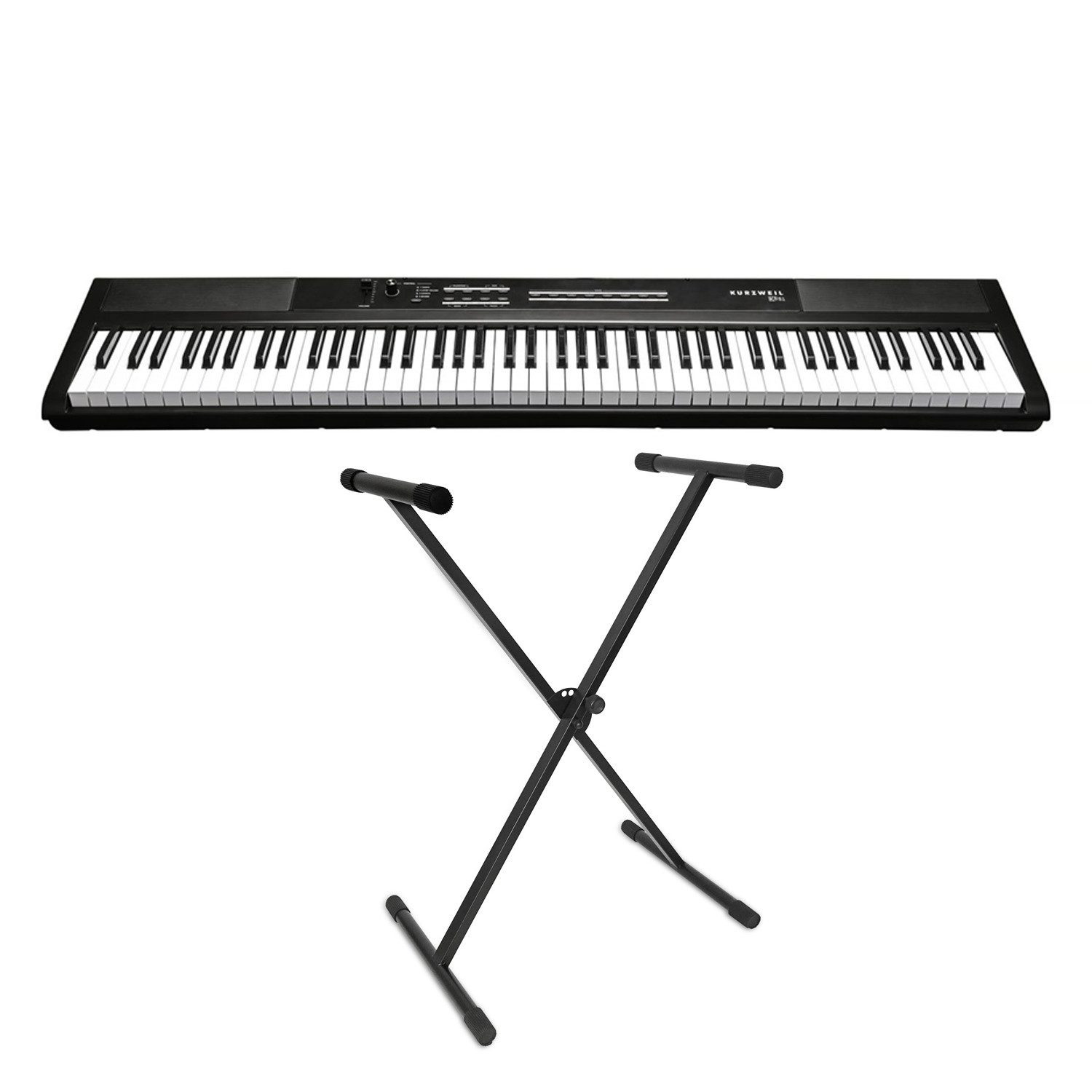 Stage-Piano Kurzweil Stage Piano KAS1-LB 88 Tasten mit Ständer