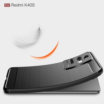 König Design Handyhülle Xiaomi Redmi K40S, Schutzhülle Case Cover Backcover Etuis Bumper