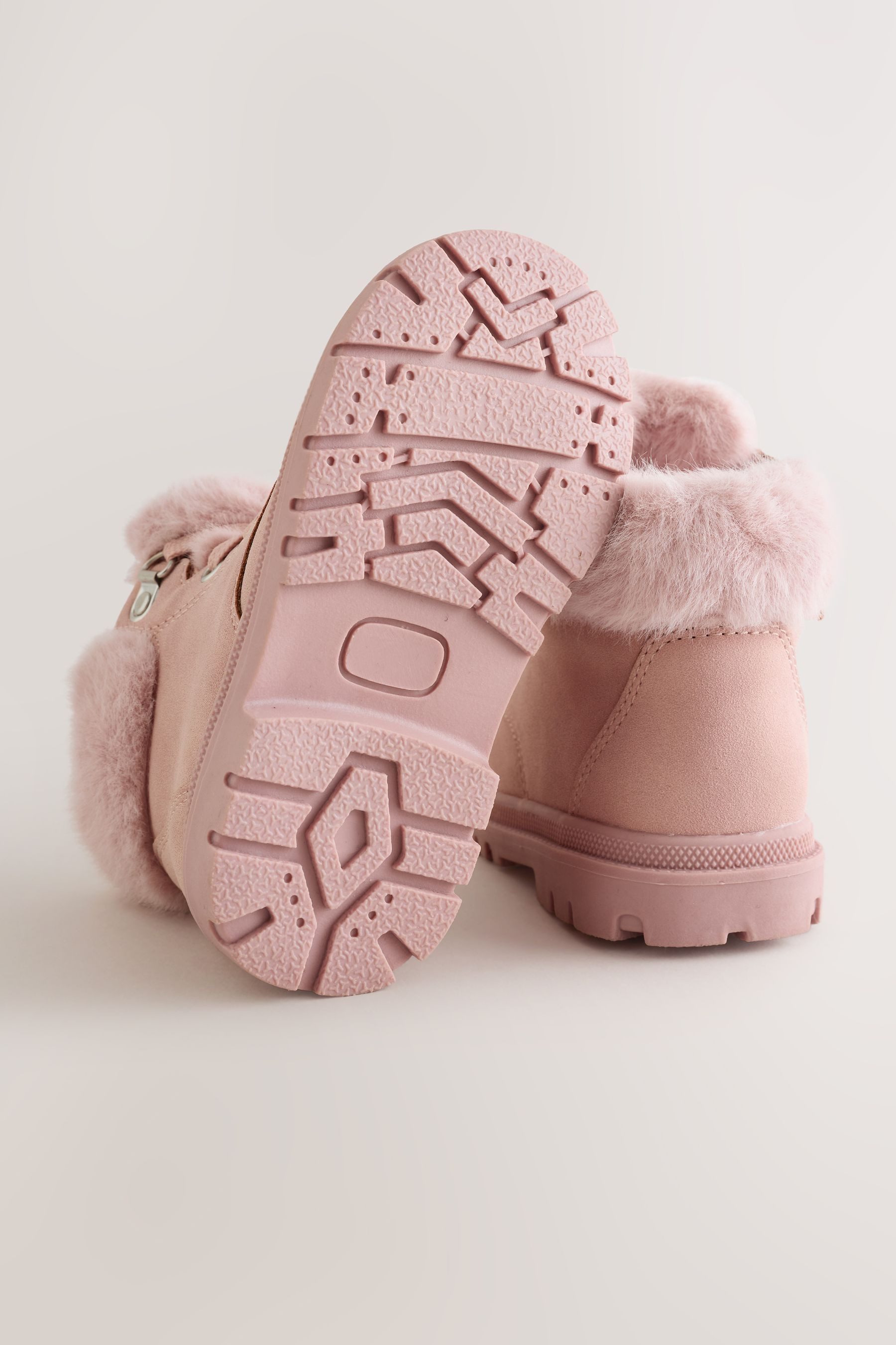 Next Schnürstiefel mit Kunstfellfutter Stiefel (1-tlg)