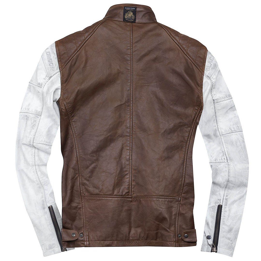 Black-Cafe London Motorradjacke Firenze Lederjacke protektoren