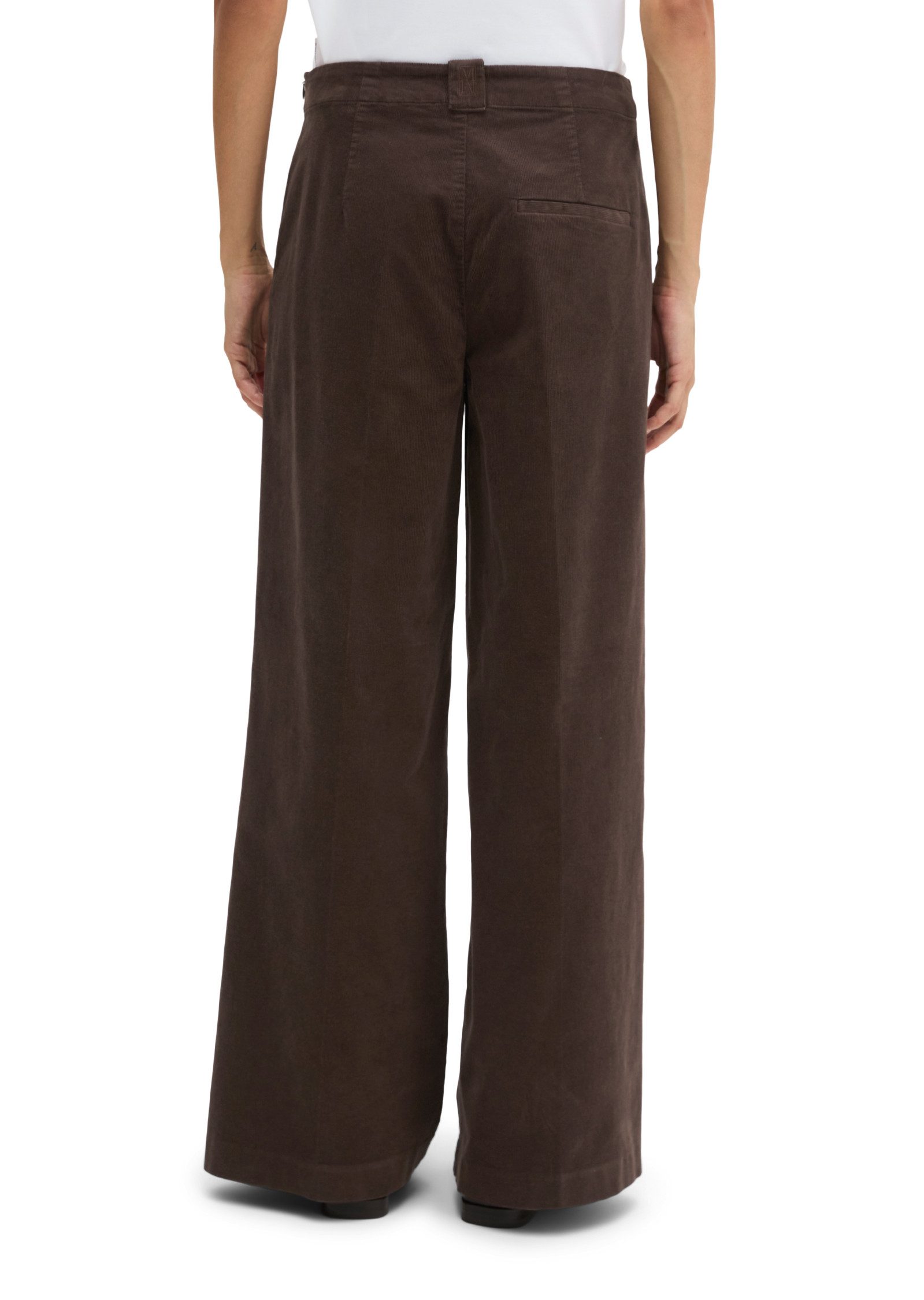 Marc O'Polo Samthose MARGO WIDE Model Margo wide aus Organic Cotton-Stretch – Bild 2 von 5