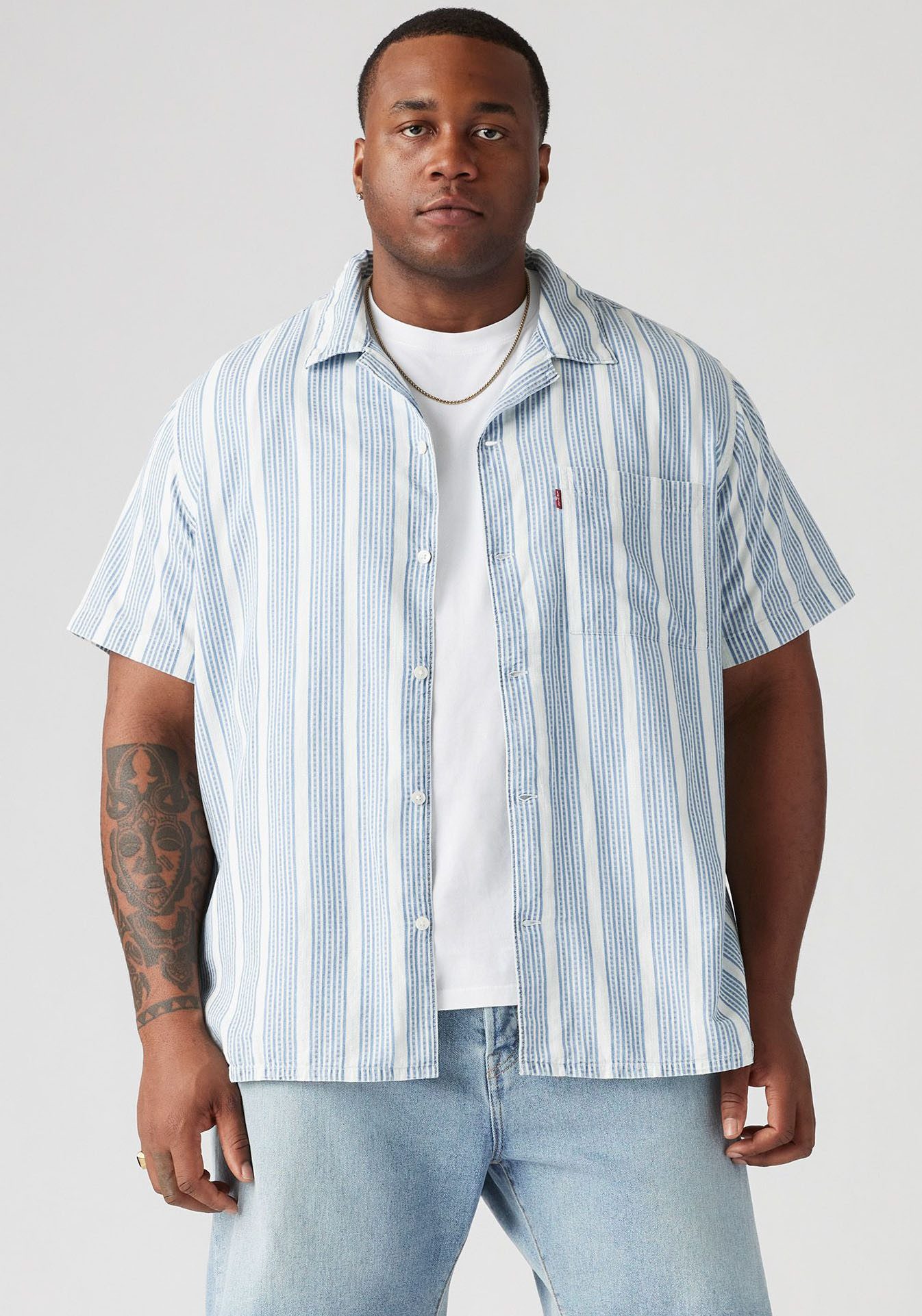 Levi's® Plus Kurzarmhemd BIG SUNSET CAMP SHIRT