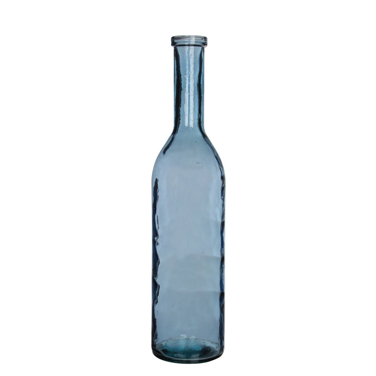 Mica Decorations Dekofigur Mica Flasche Rioja Glas hellblau 75 x Ø 18 cm