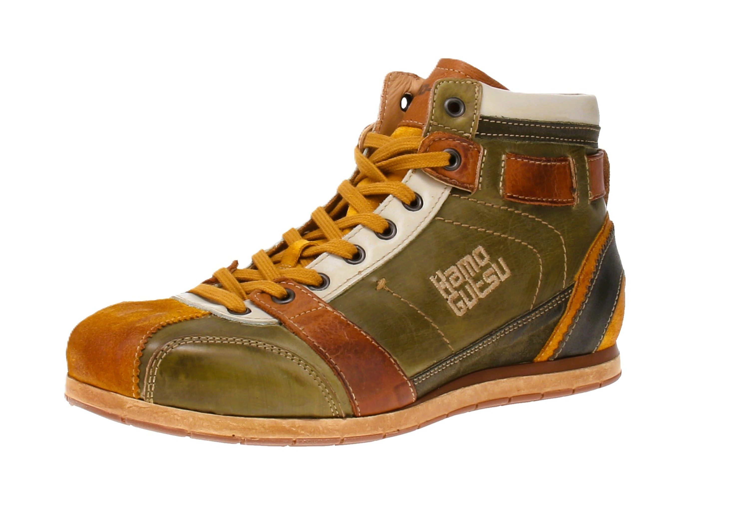 Kamo Gusto Kamo Gutsu TIFO-112 - Herren Freizeitschuhe - Ocra-Foresta Sneak günstig online kaufen