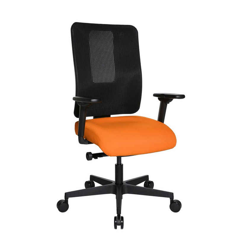 TOPSTAR Bürostuhl 1 Stuhl Bürostuhl Sitness Open X (N) Deluxe - orange/schwarz
