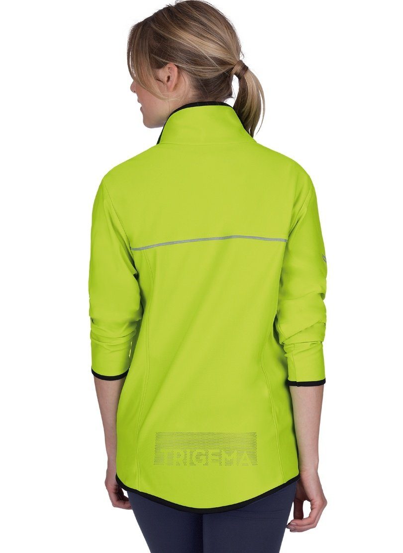 Trigema Trainingsjacke TRIGEMA Praktische Sportjacke aus Microfaser (1-St)