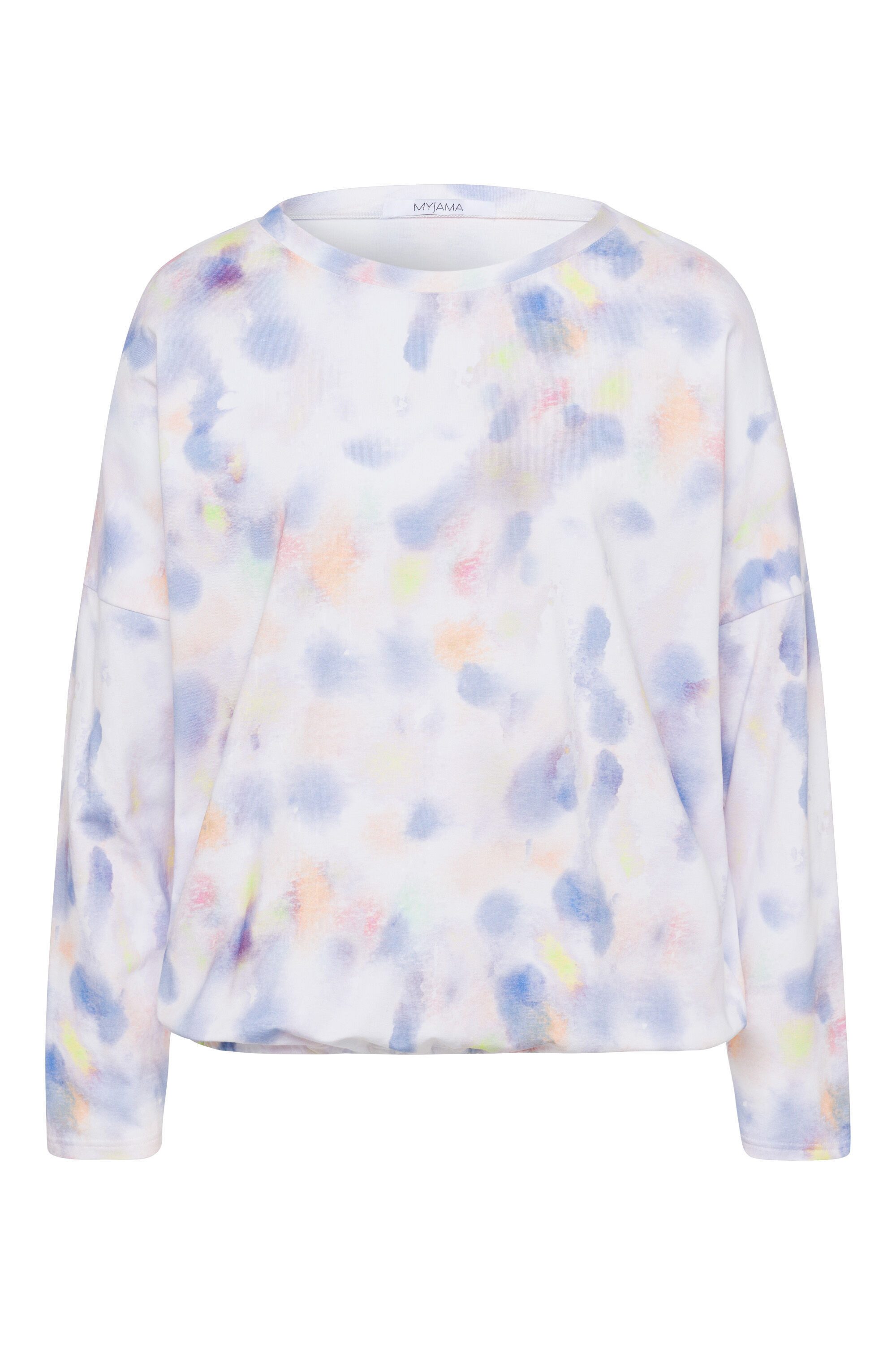 MYJAMA Pyjamaoberteil CamiPrint Klassisch, weiche Qualität, elastisch, figurumschmeichelnd