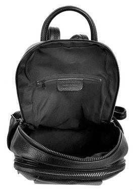 Samantha Look Cityrucksack, echt Leder, Made in Italy