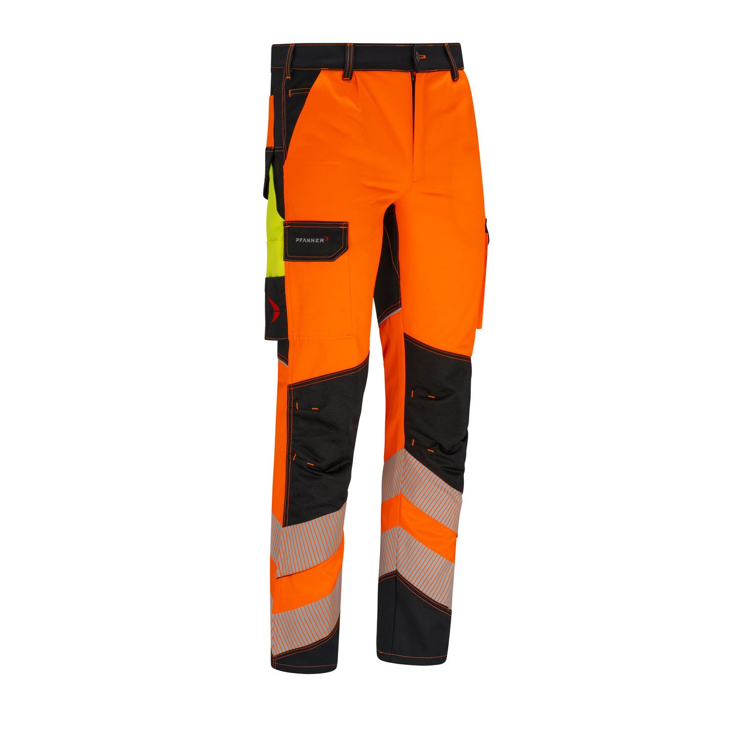 Pfanner Arbeitshose Warnschutz Bundhose "StretchZone"