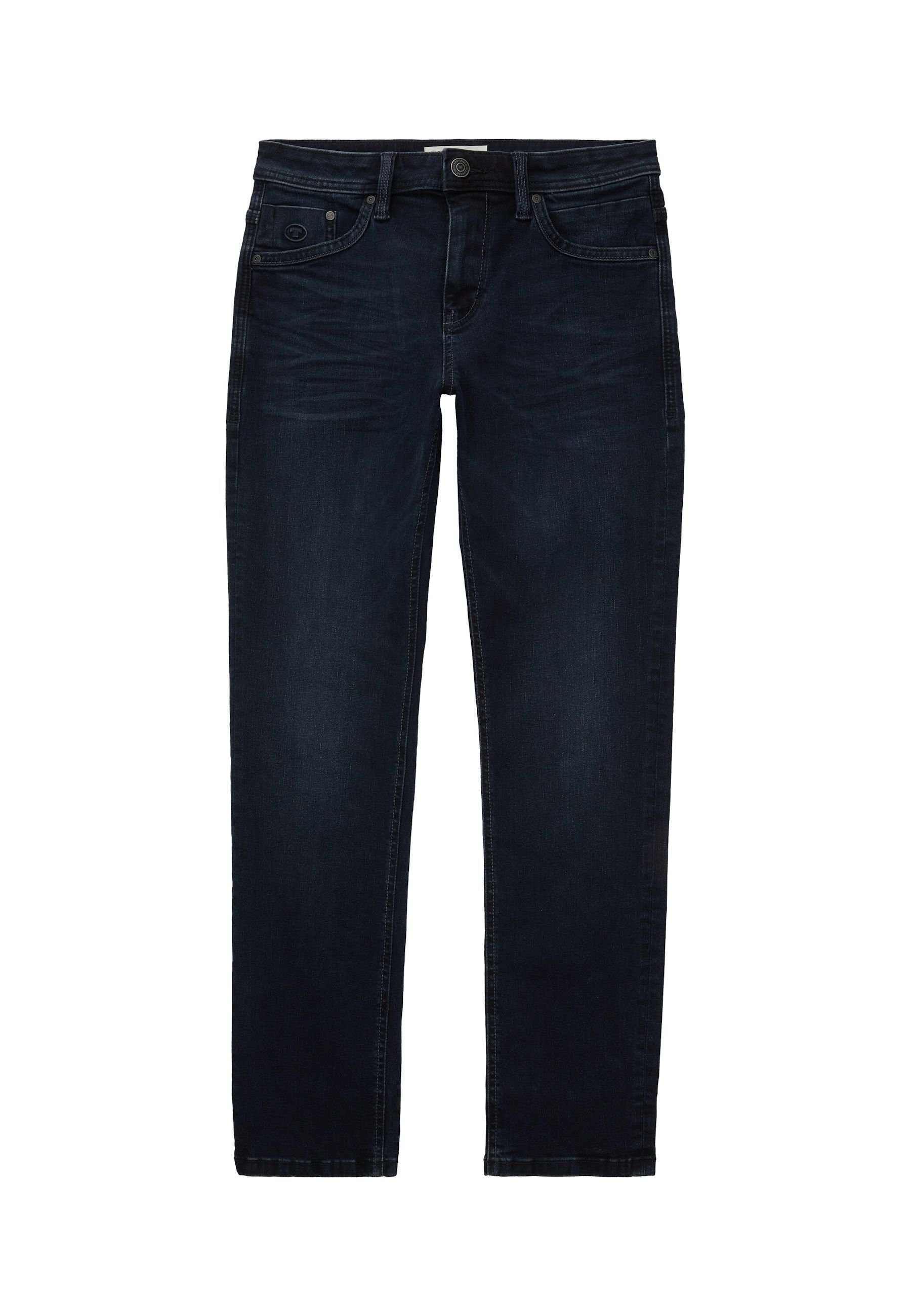 TOM TAILOR 5-Pocket-Jeans Jeans Josh Five-Pocket-Style lange Hose Slim Fit (1-tlg)
