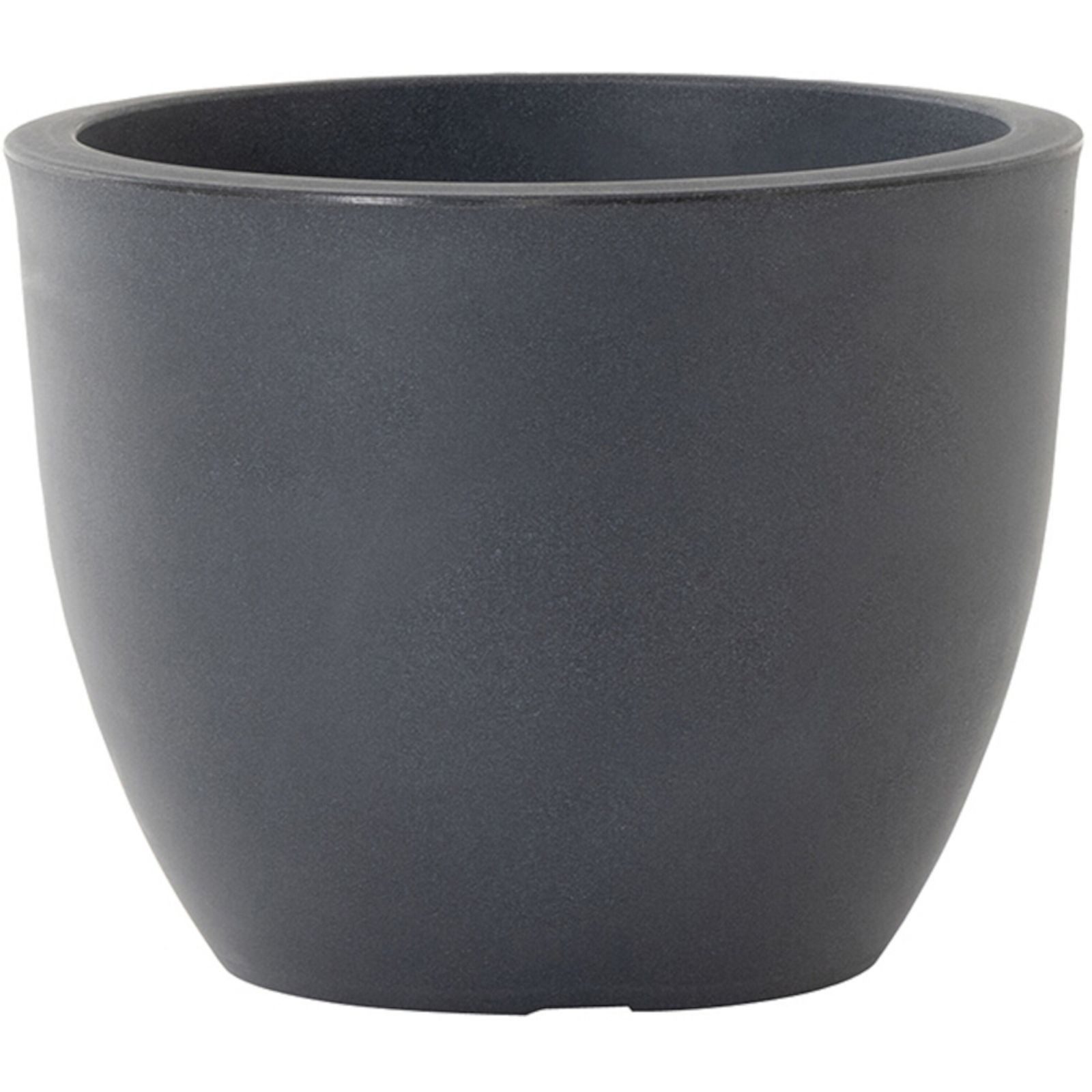 Siena Garden Pflanzkübel Pflanzgefäß BRISTOL 40 anthrazit Ø 40 x 30,7 cm