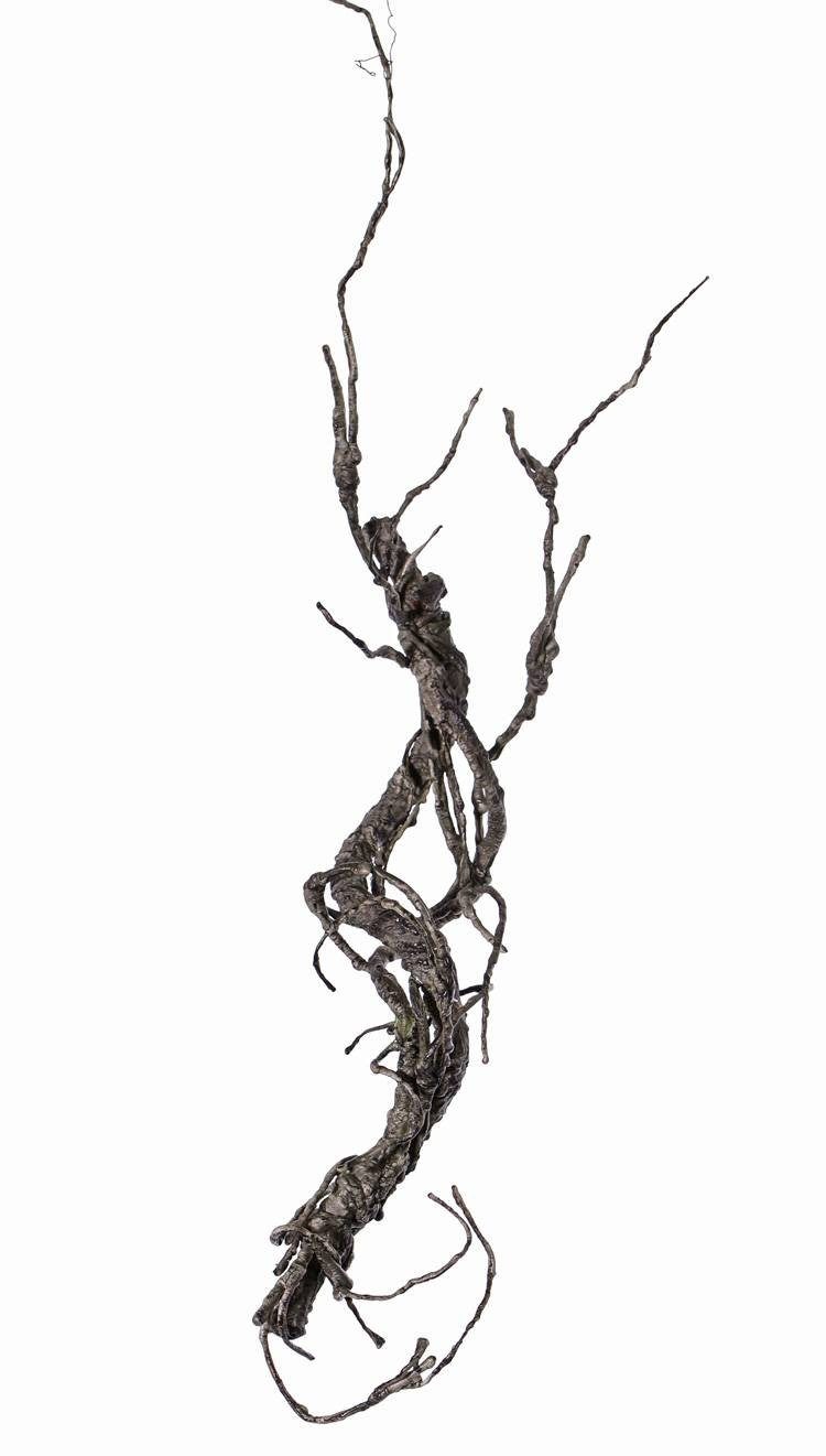 Kunstzweig Künstlicher Zweig Korkenzieherweide JACE, braun Korkenzieherweide, artplants, Höhe 55.0 cm