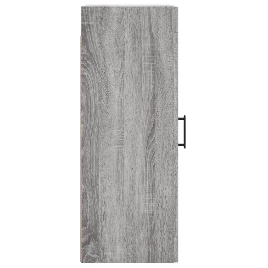 Sideboard Sonoma Grau vidaXL (1 34,5x34x90 St) Wandschrank cm Holzwerkstoff