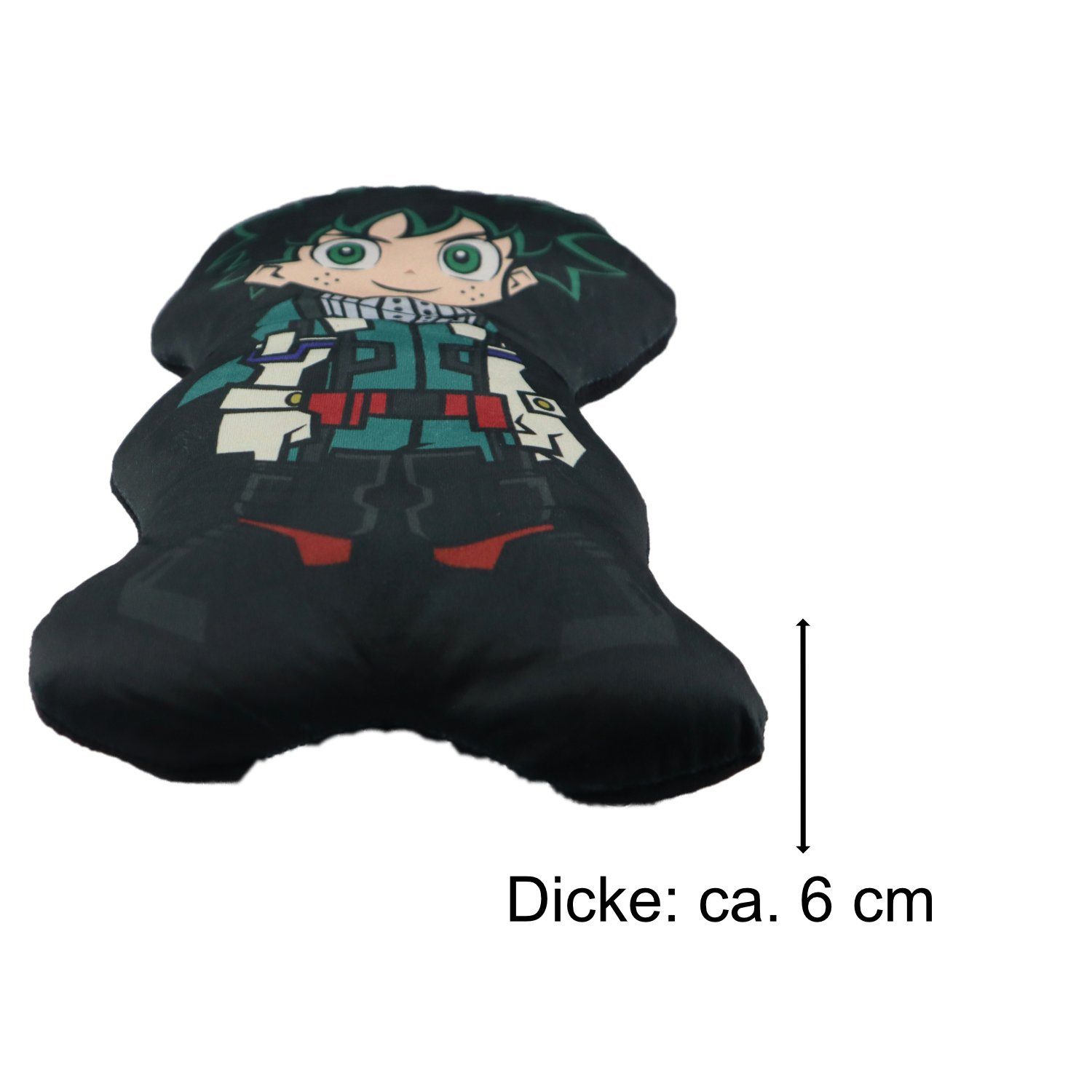 MY HERO ACADEMIA Dekokissen My Hero Academia Deku mini Kissen 30x20 cm