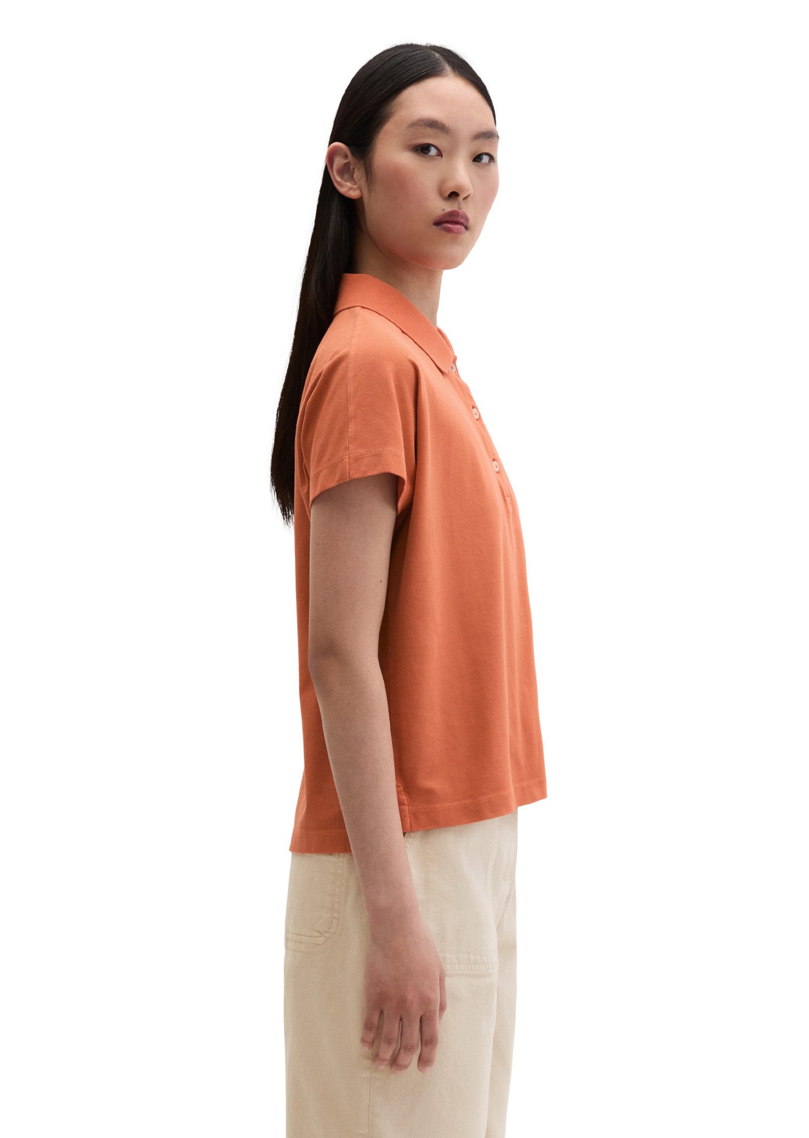 Marc O'Polo Poloshirt aus Piqué-Jersey
