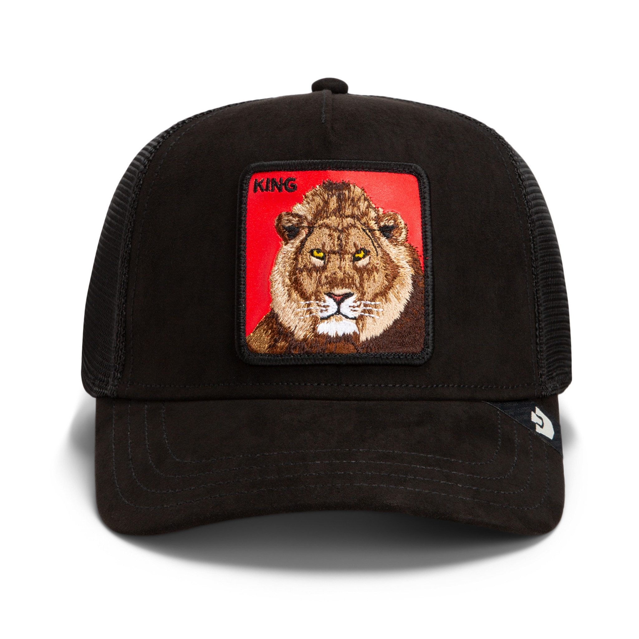 GOORIN Bros. Trucker Cap Goorin Bros. OG Trucker Cap Core Mesh Re Leone Rosso Void (Basecap, Basecap, Meshcap, Trucker Kappe)